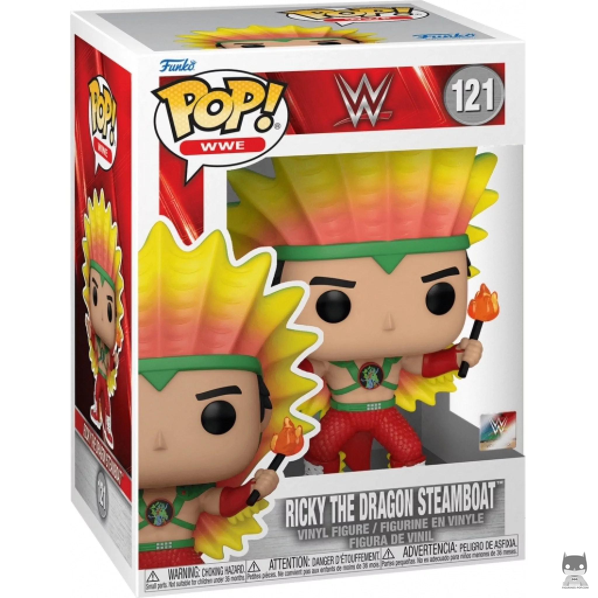 Ricky The Dragon Steamboat Funko Pop! figure in its box