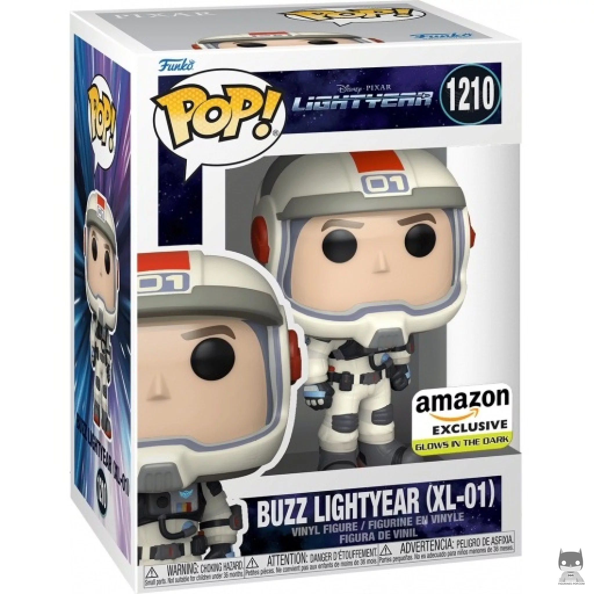 Buzz Lightyear (XL-01) (Glow in the Dark) Funko Pop! figure in its box