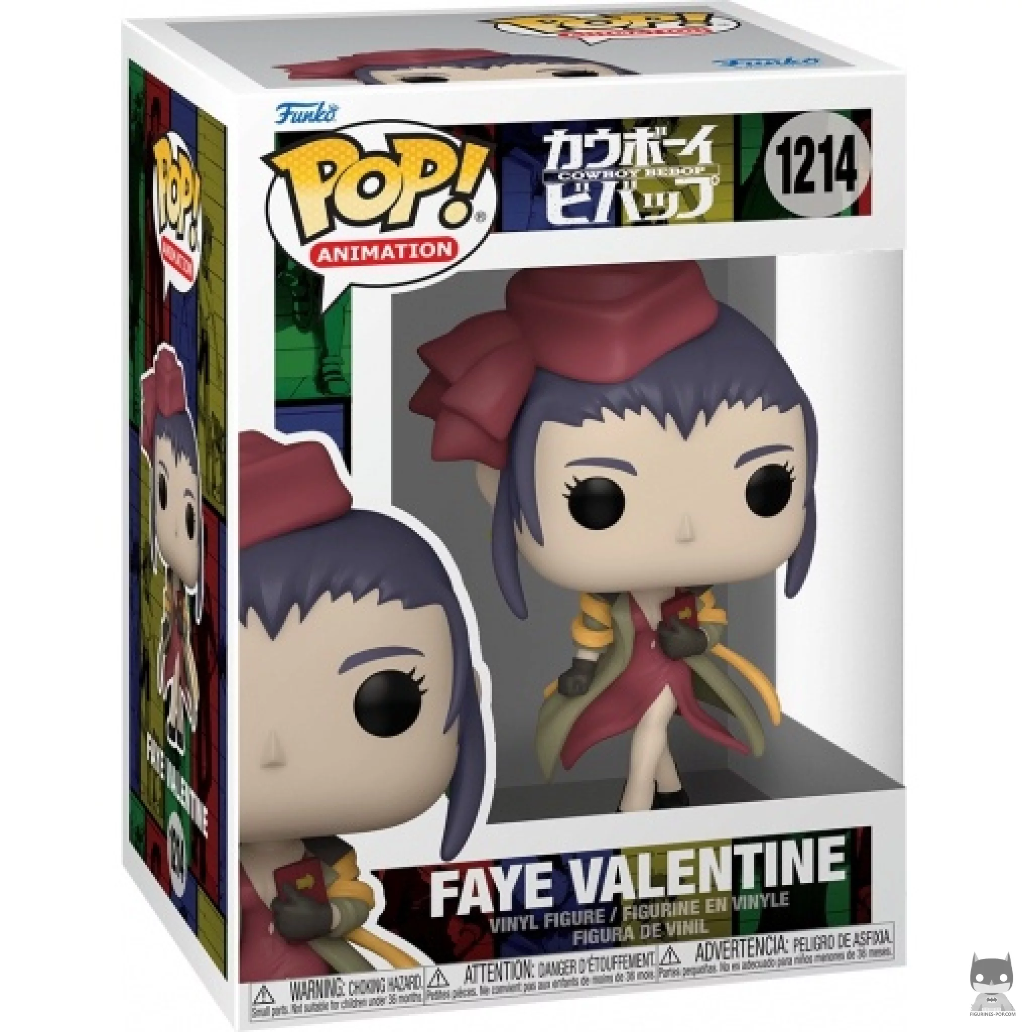 Faye Valentine Funko Pop! figure in its box