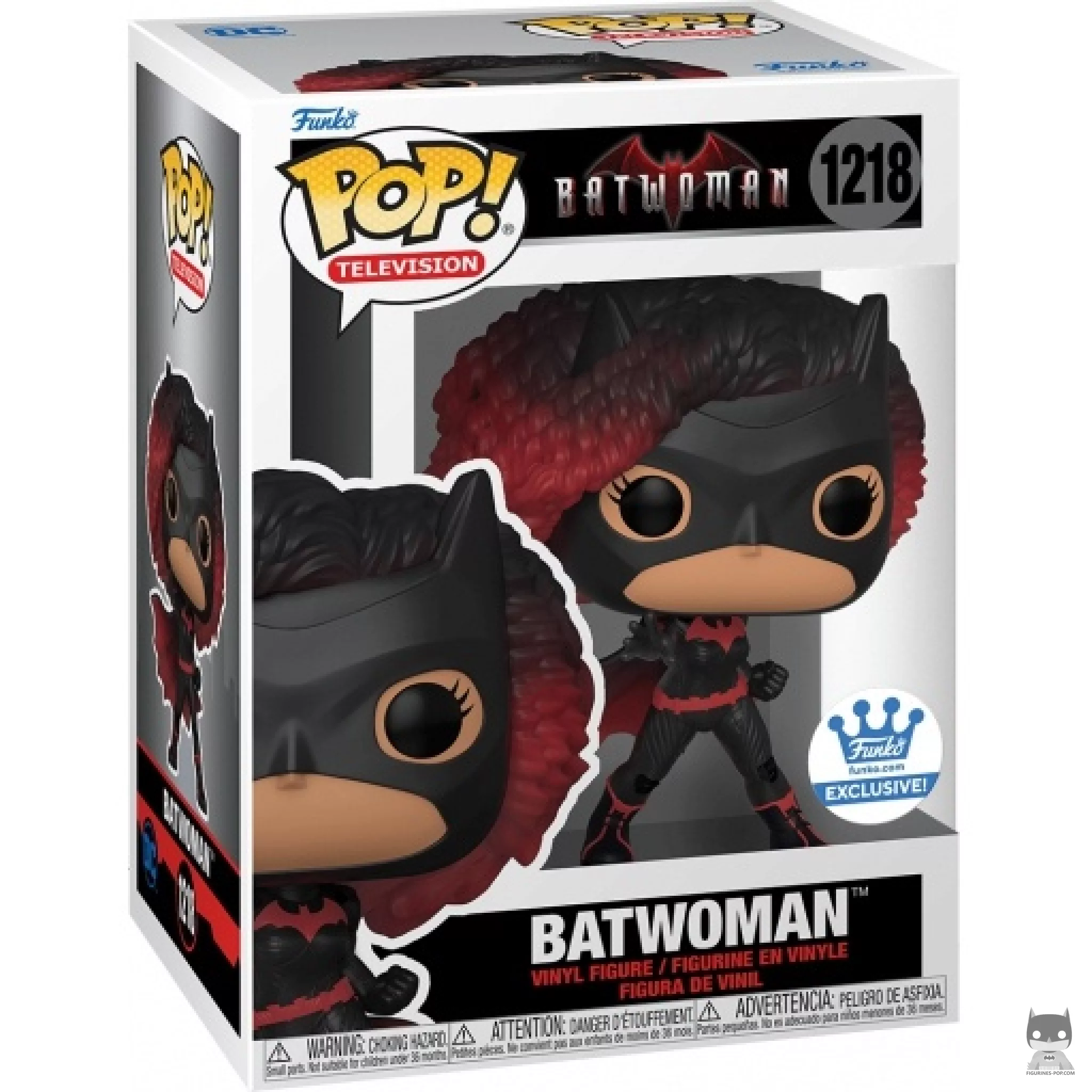 Batwoman Funko Pop! figure in its box