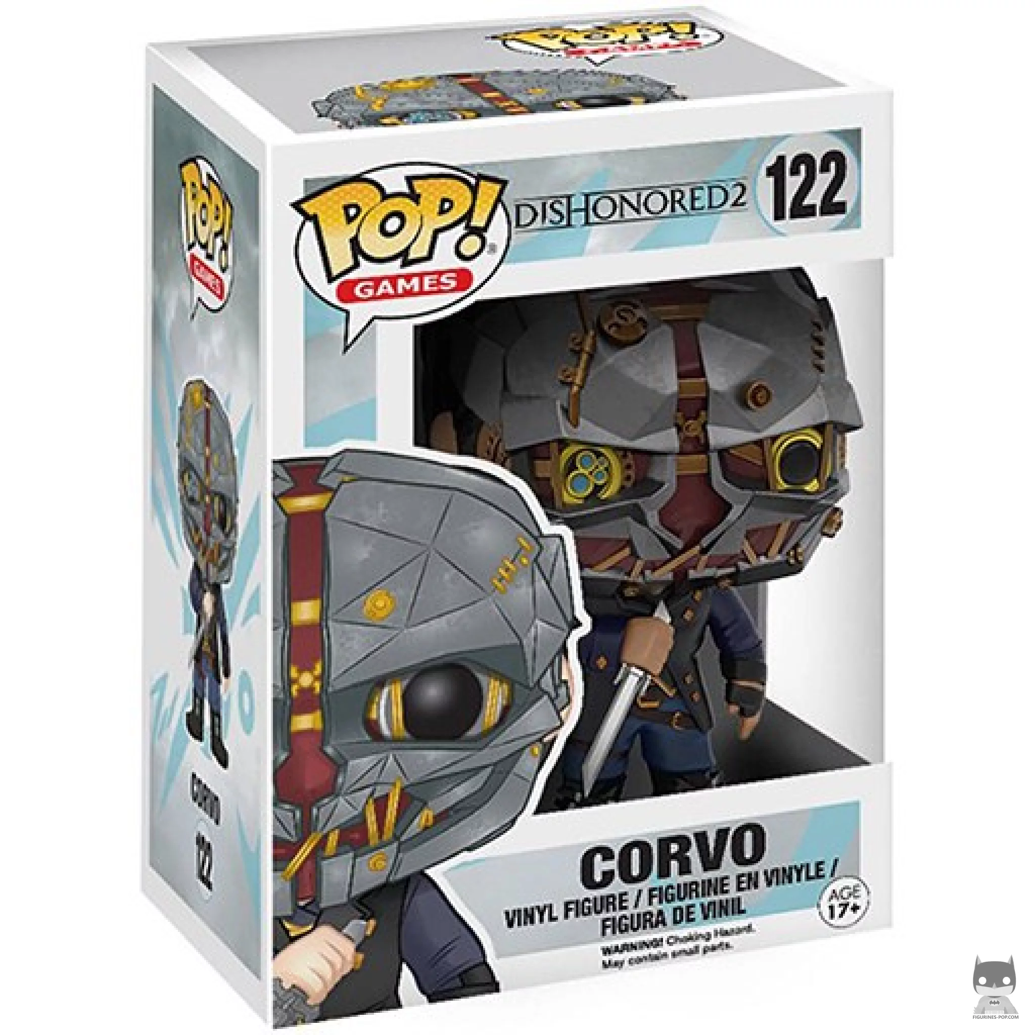 Corvo Funko Pop! figure in its box