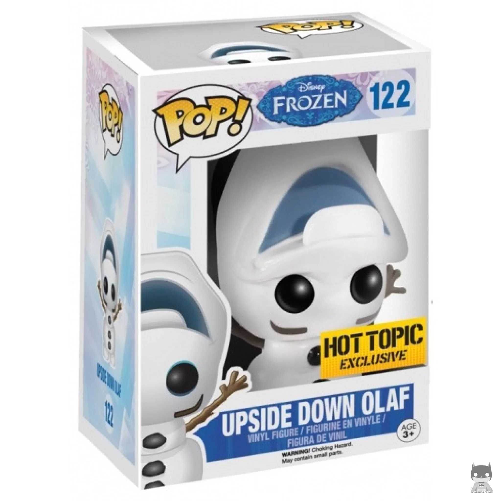Olaf Upside Down Funko Pop! figure in its box