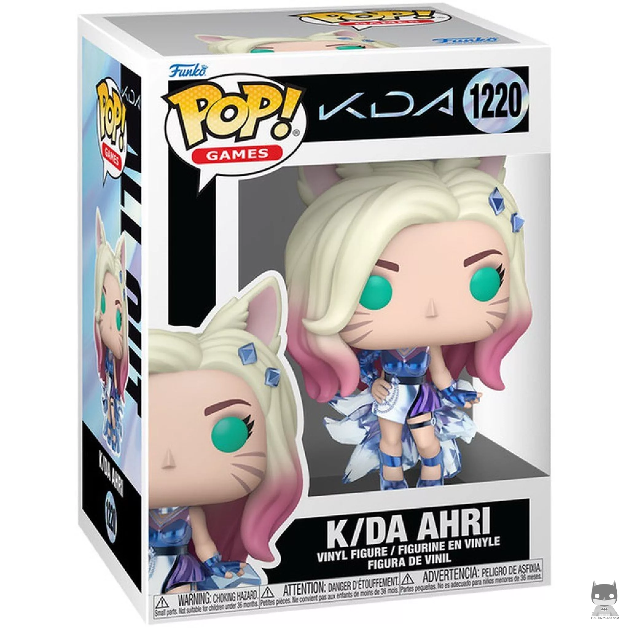 K/DA Ahri Funko Pop! figure in its box