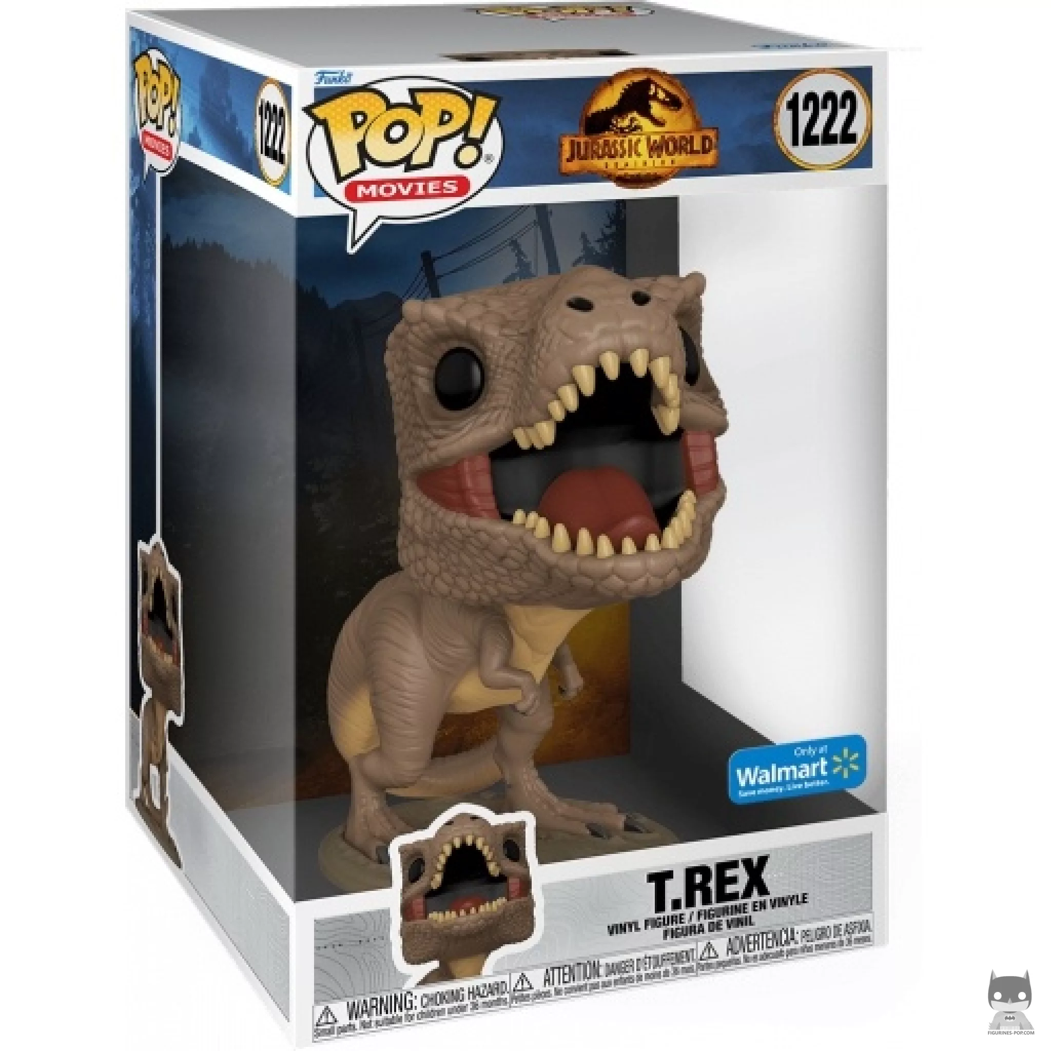 T.Rex (Supersized) Funko Pop! figure in its box