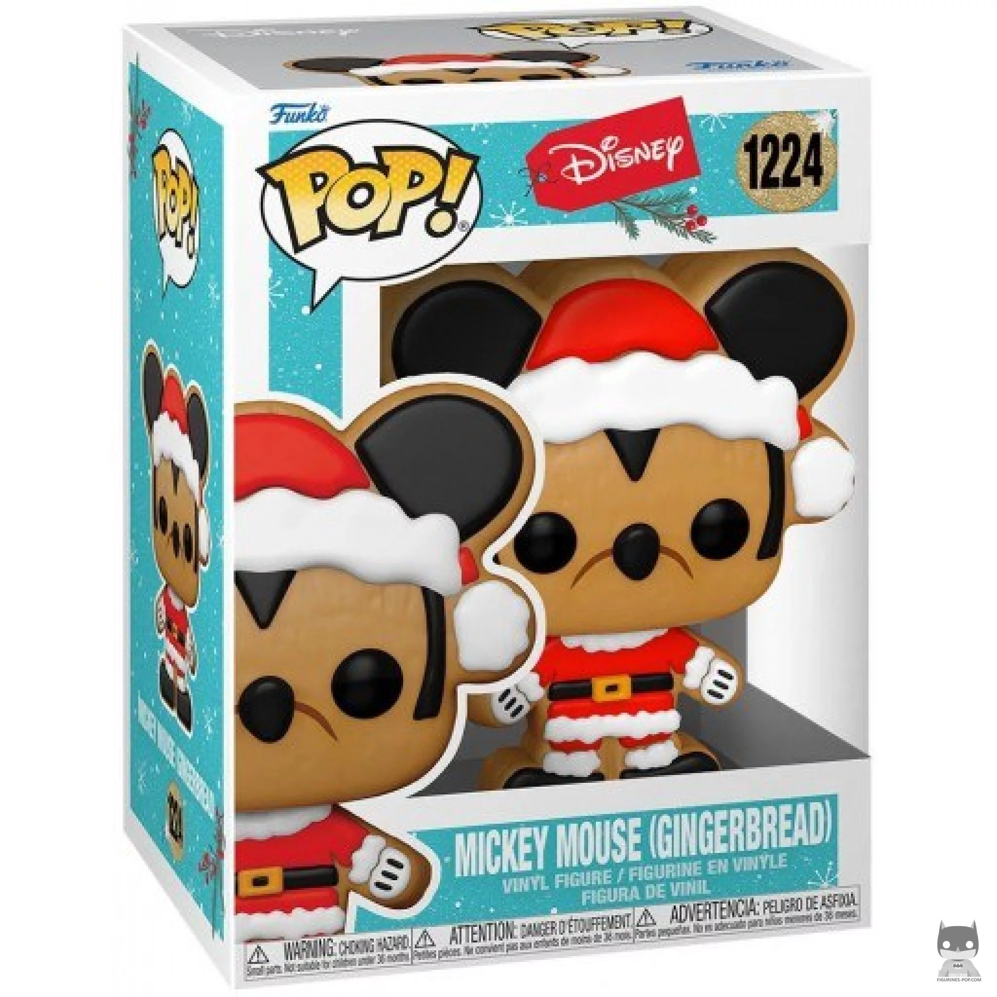 Mickey Mouse (Gingerbread) Funko Pop! figure in its box
