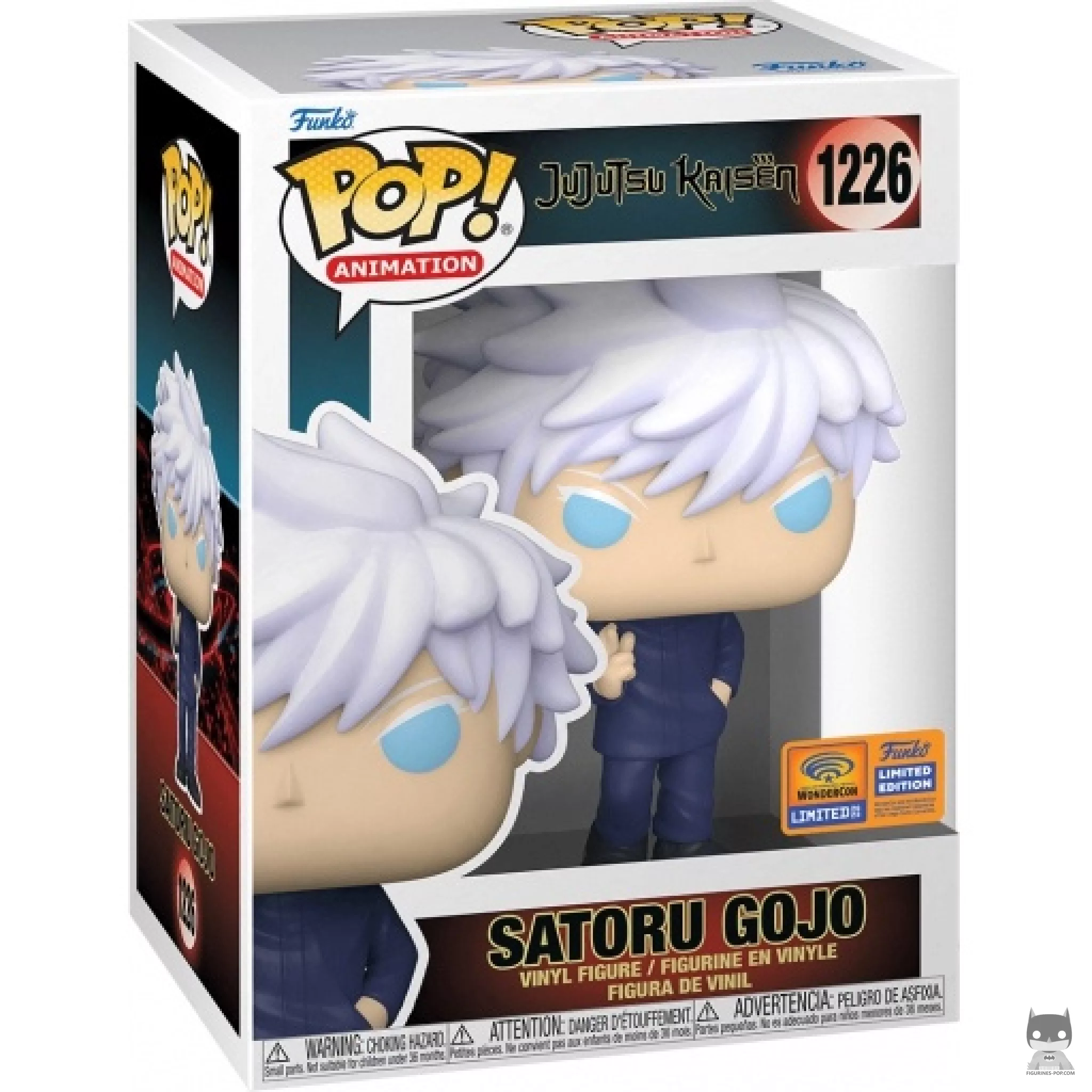 Satoru Gojo Funko Pop! figure in its box