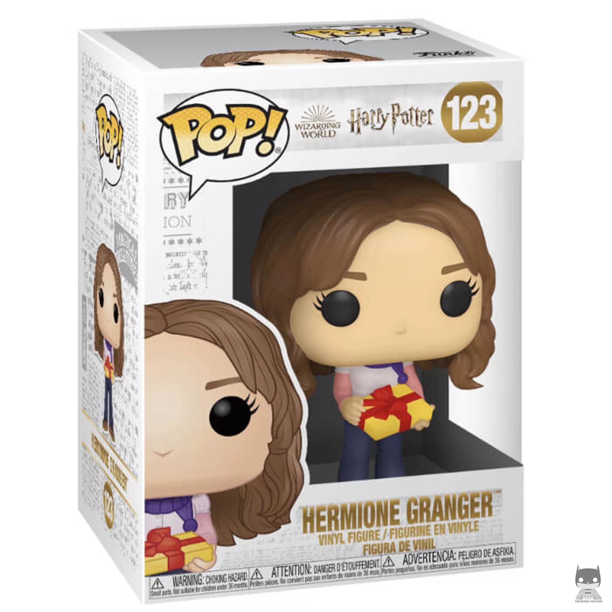 Hermione Granger (Holiday) Funko Pop! figure in its box