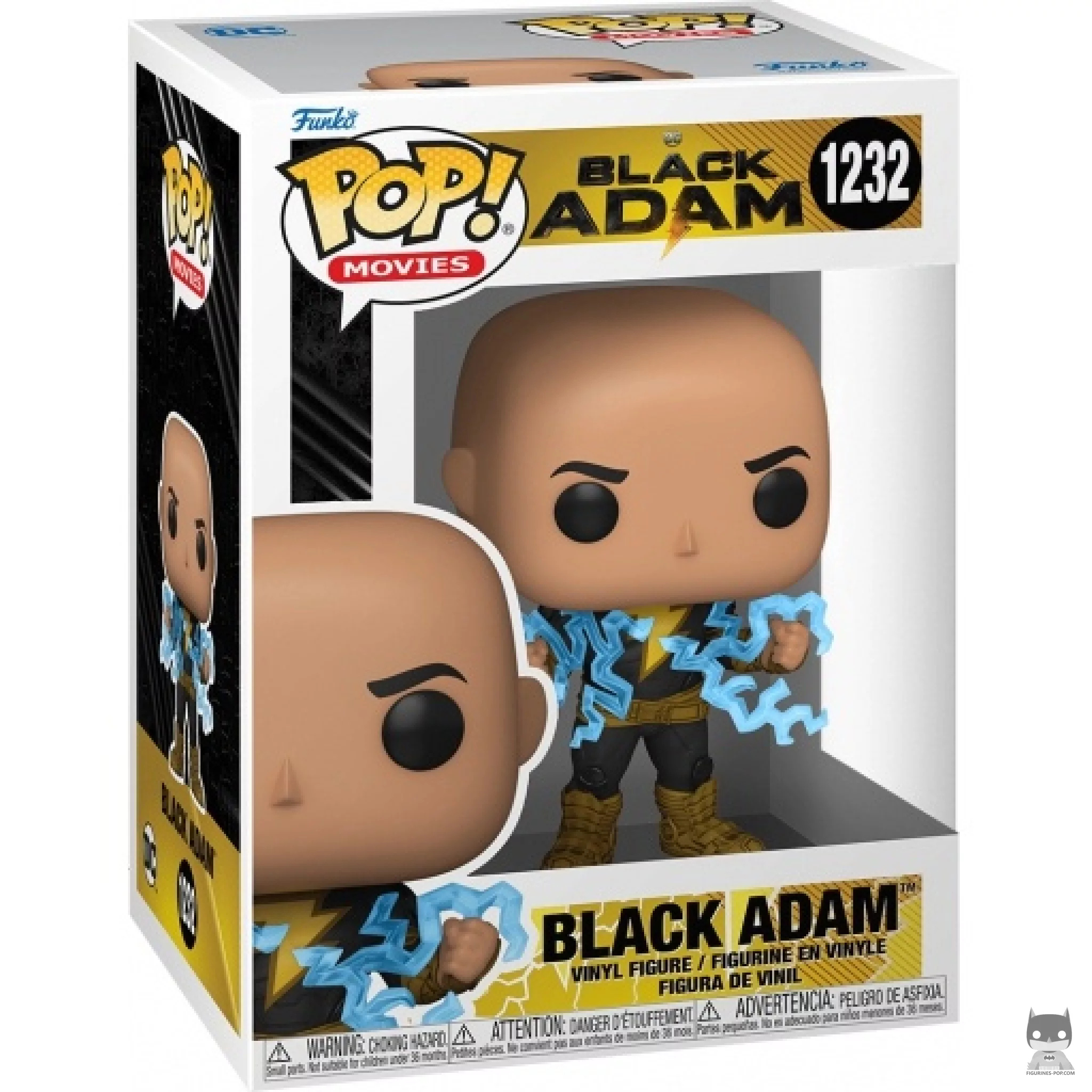 Black Adam Funko Pop! figure in its box