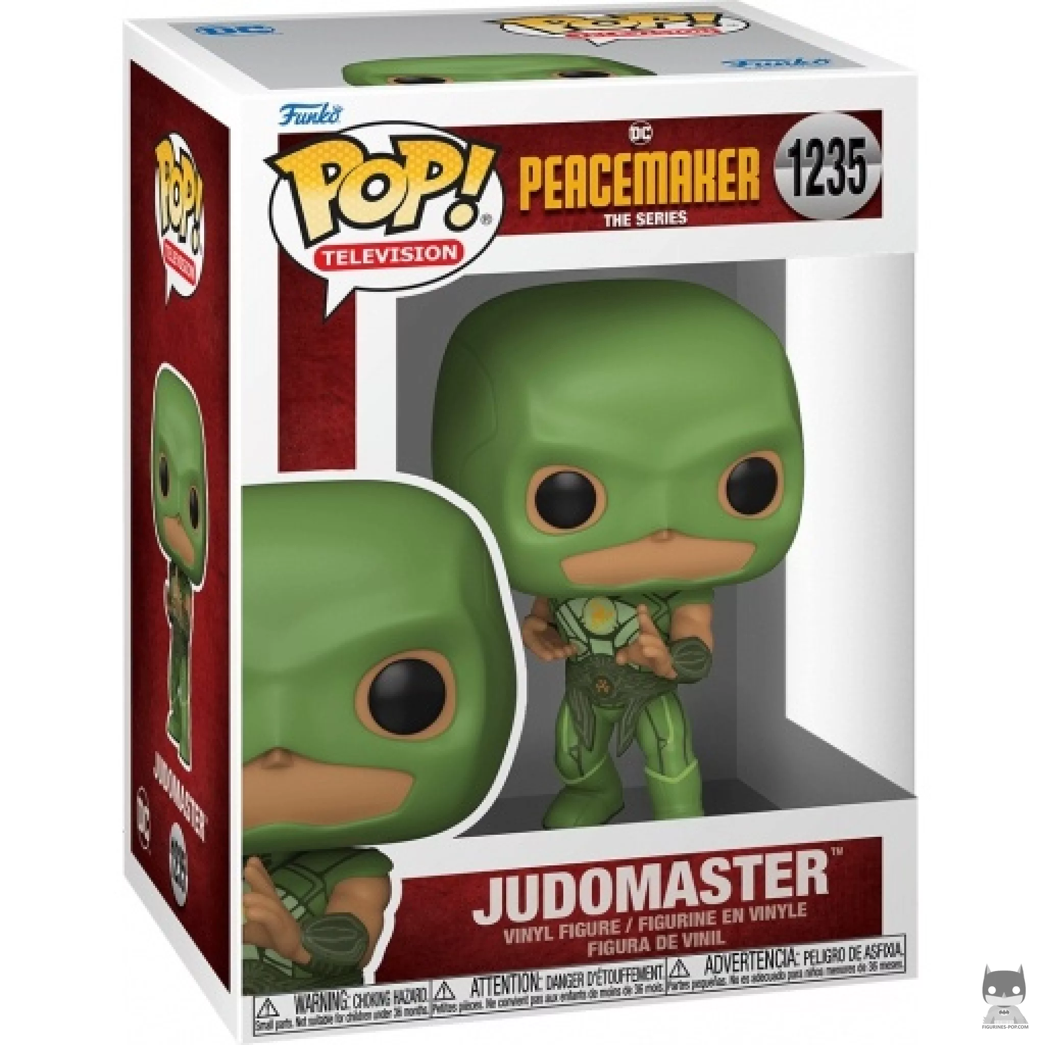 Judomaster Funko Pop! figure in its box