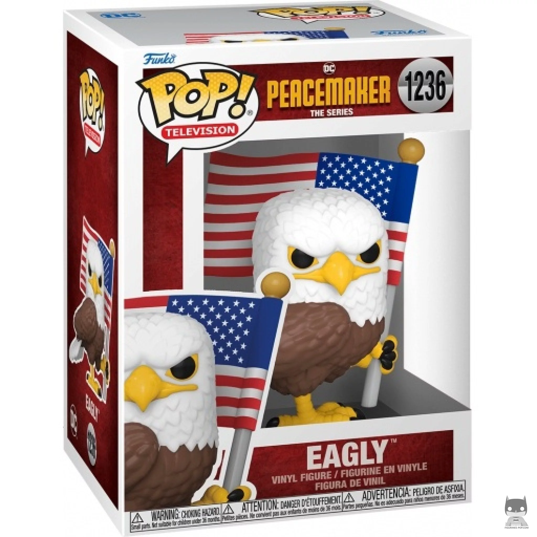 Eagly Funko Pop! figure in its box