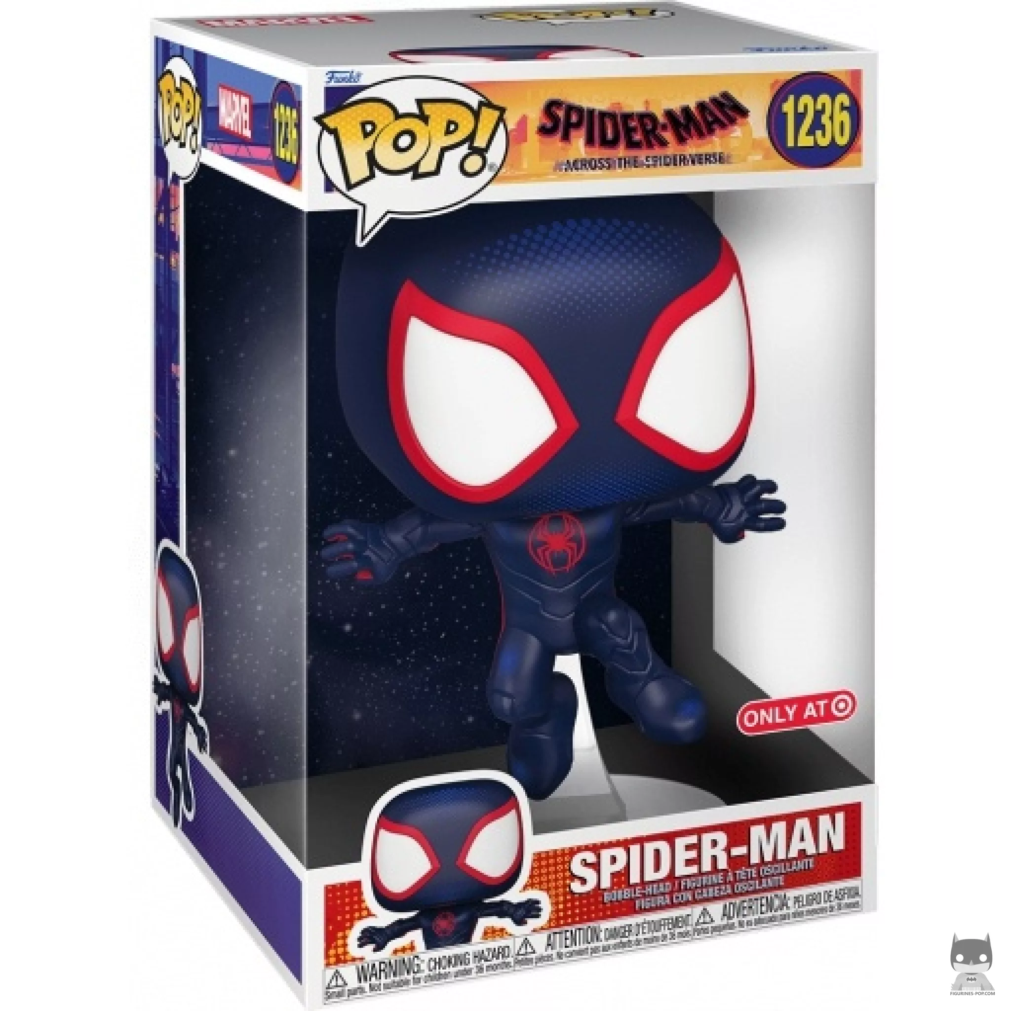 Spider-Man (Supersized) Funko Pop! figure in its box
