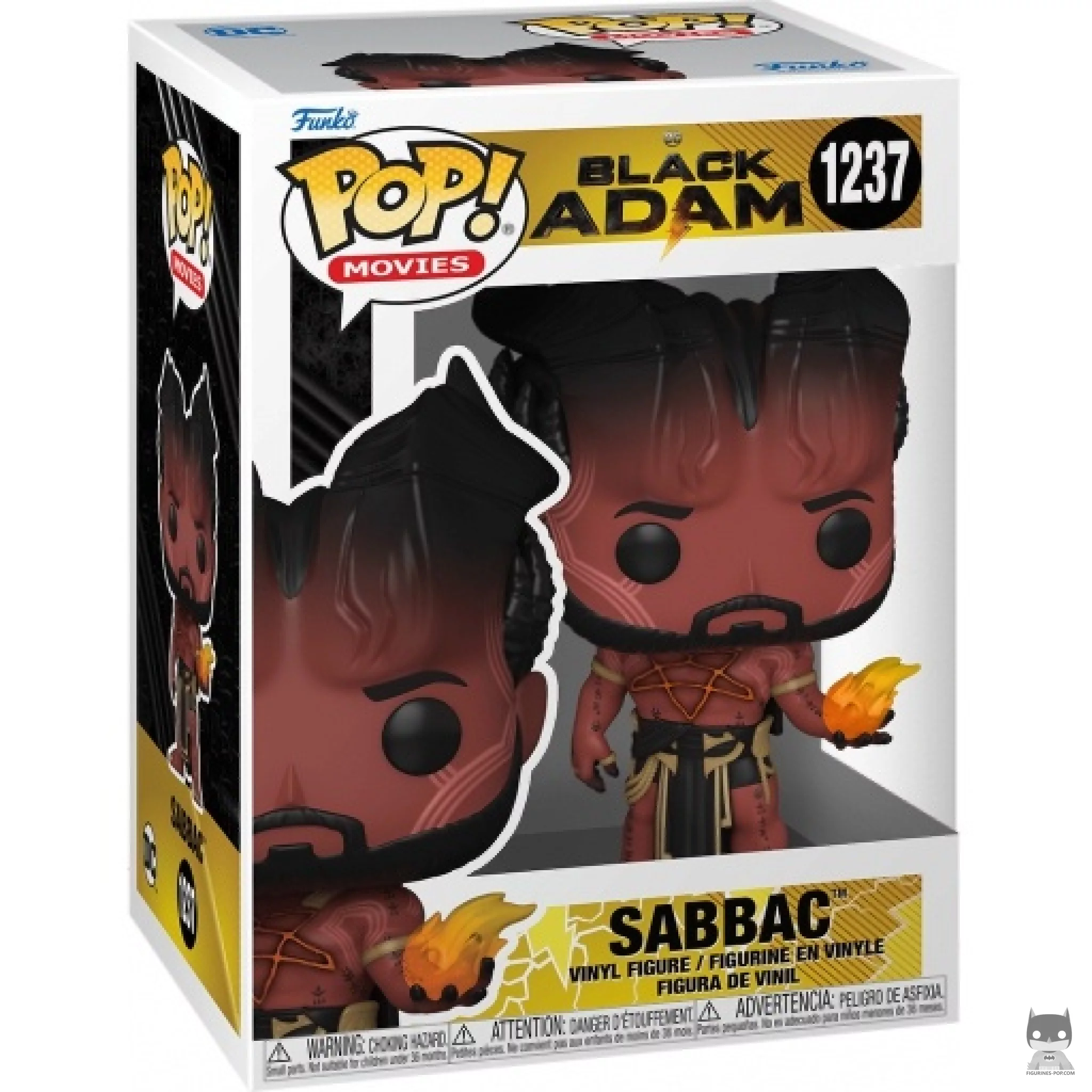 Sabbac Funko Pop! figure in its box
