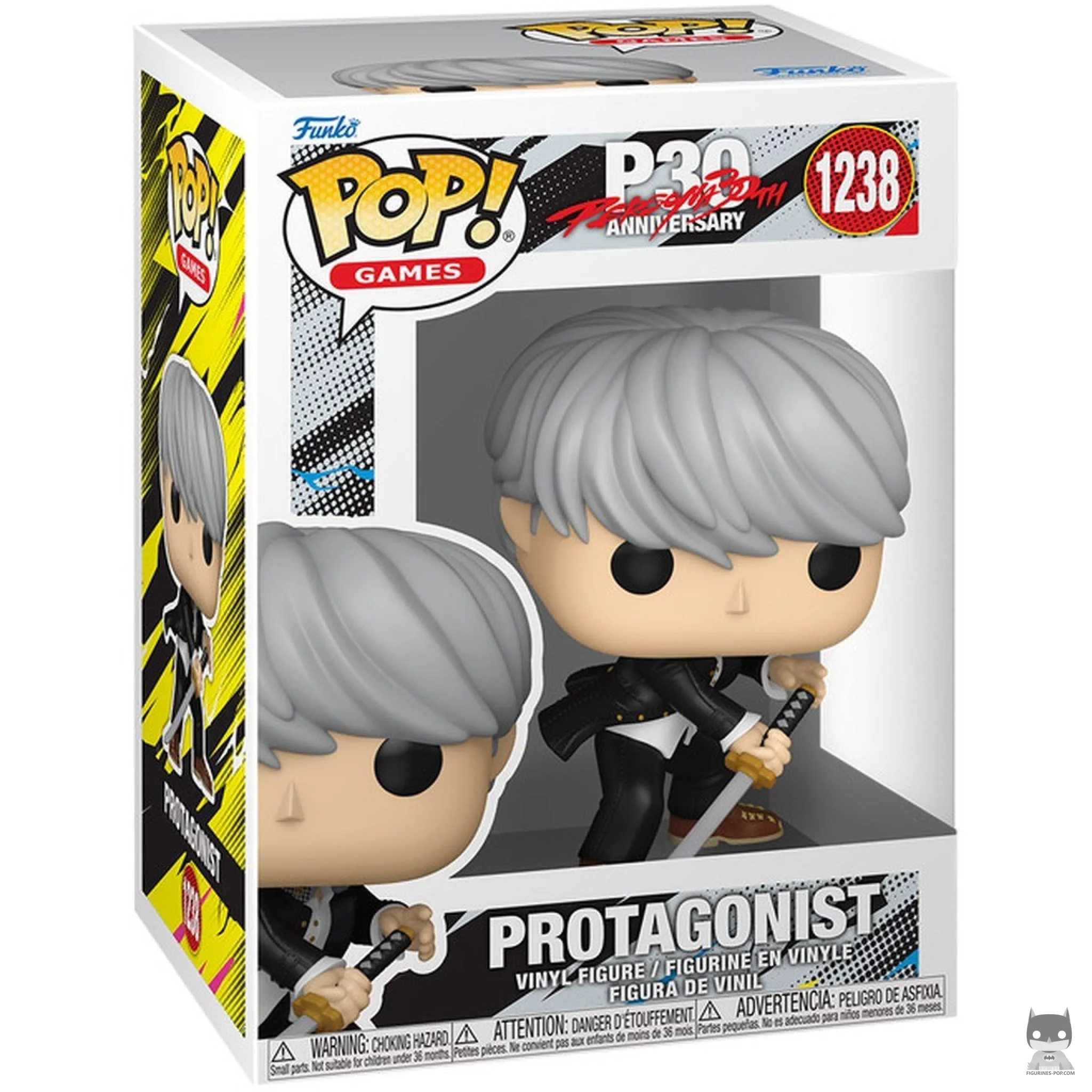 Protagonist (Persona 4) (30th Anniversary) Funko Pop! figure in its box