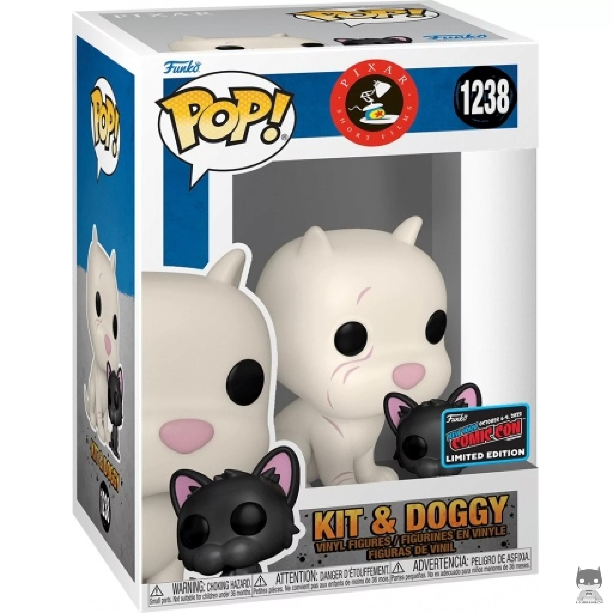 Kit & Doggy Funko Pop! figure in its box