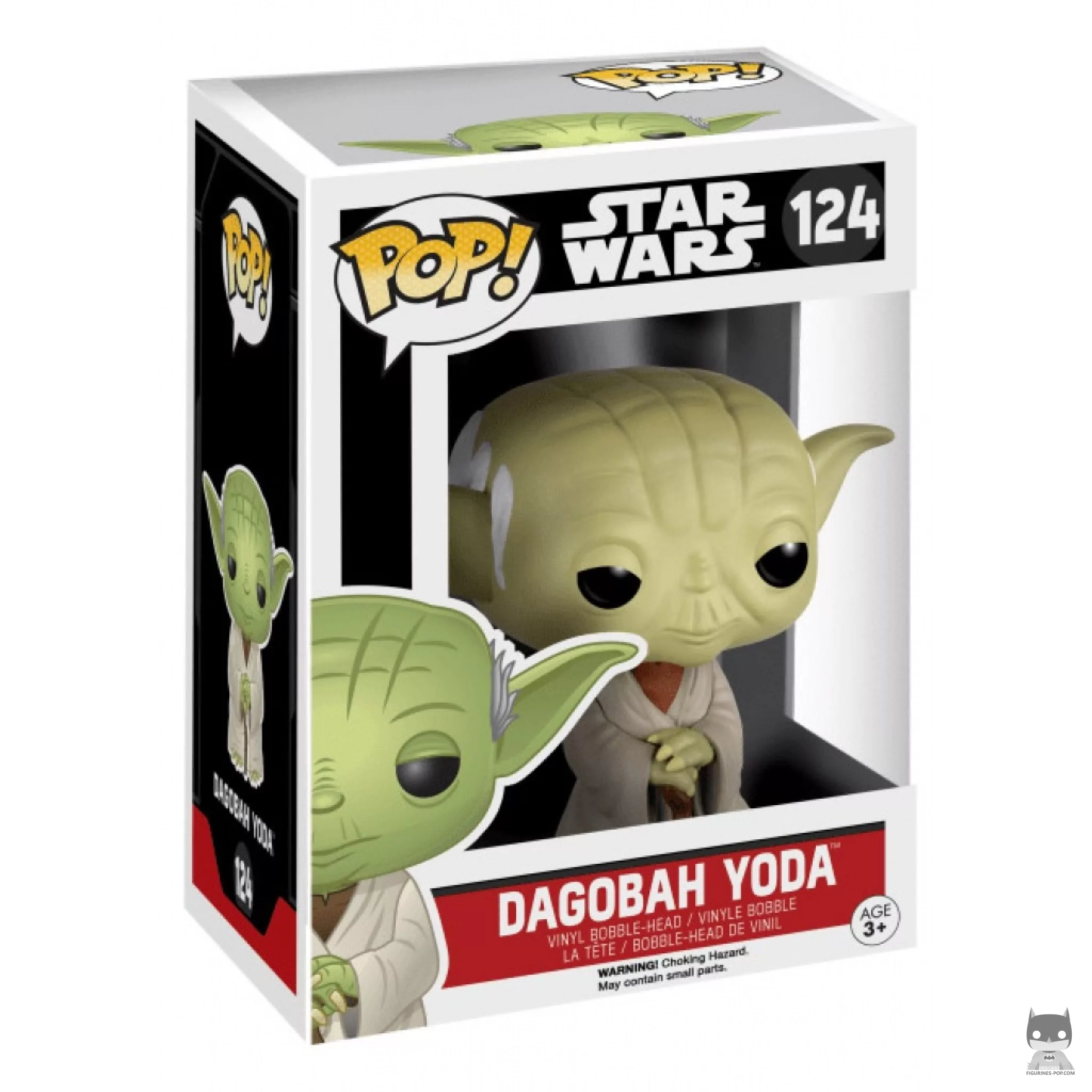 Yoda on Dagobah Funko Pop! figure in its box