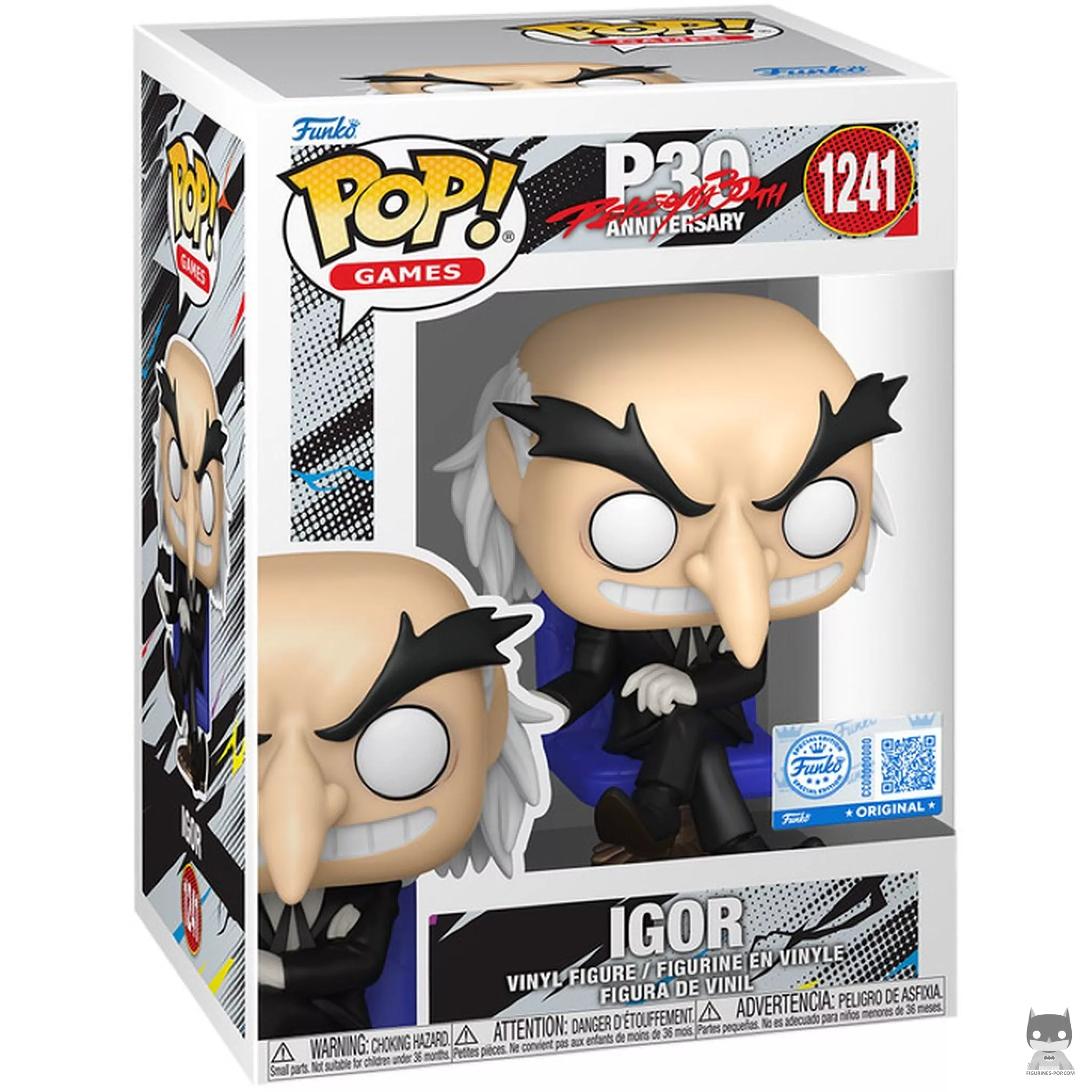 Igor (30th Anniversary) Funko Pop! figure in its box