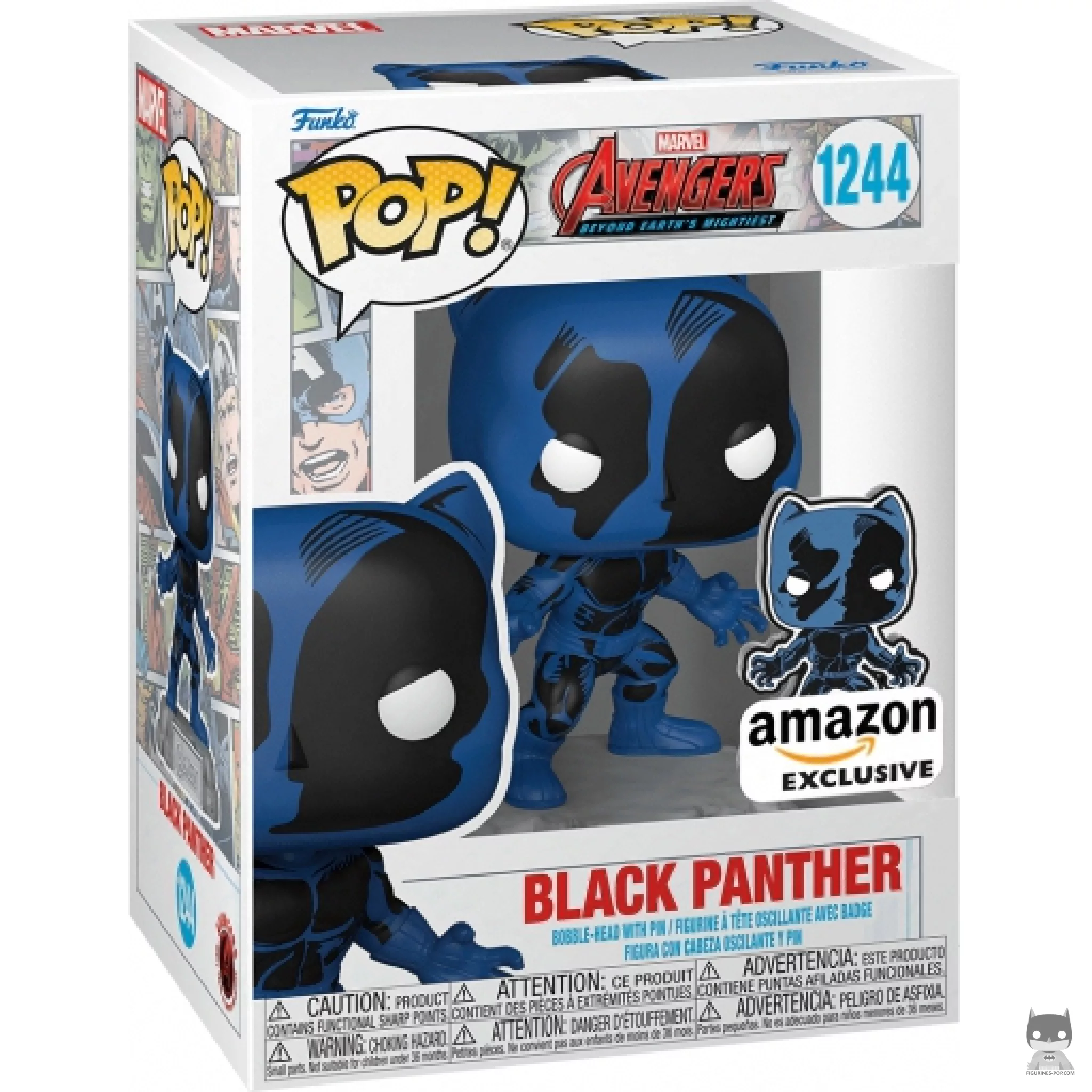 Black Panther Funko Pop! figure in its box