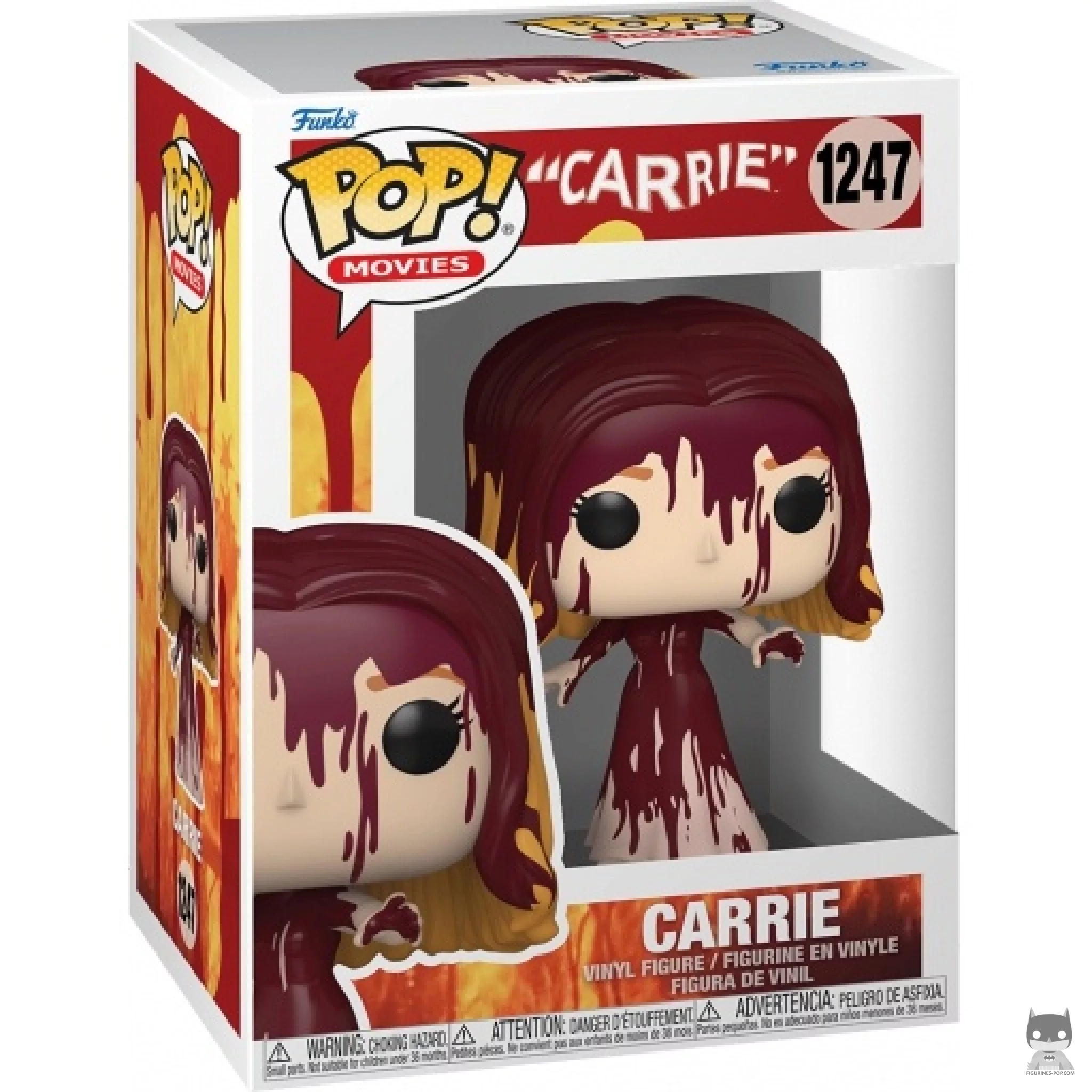 Carrie (Bloody) Funko Pop! figure in its box