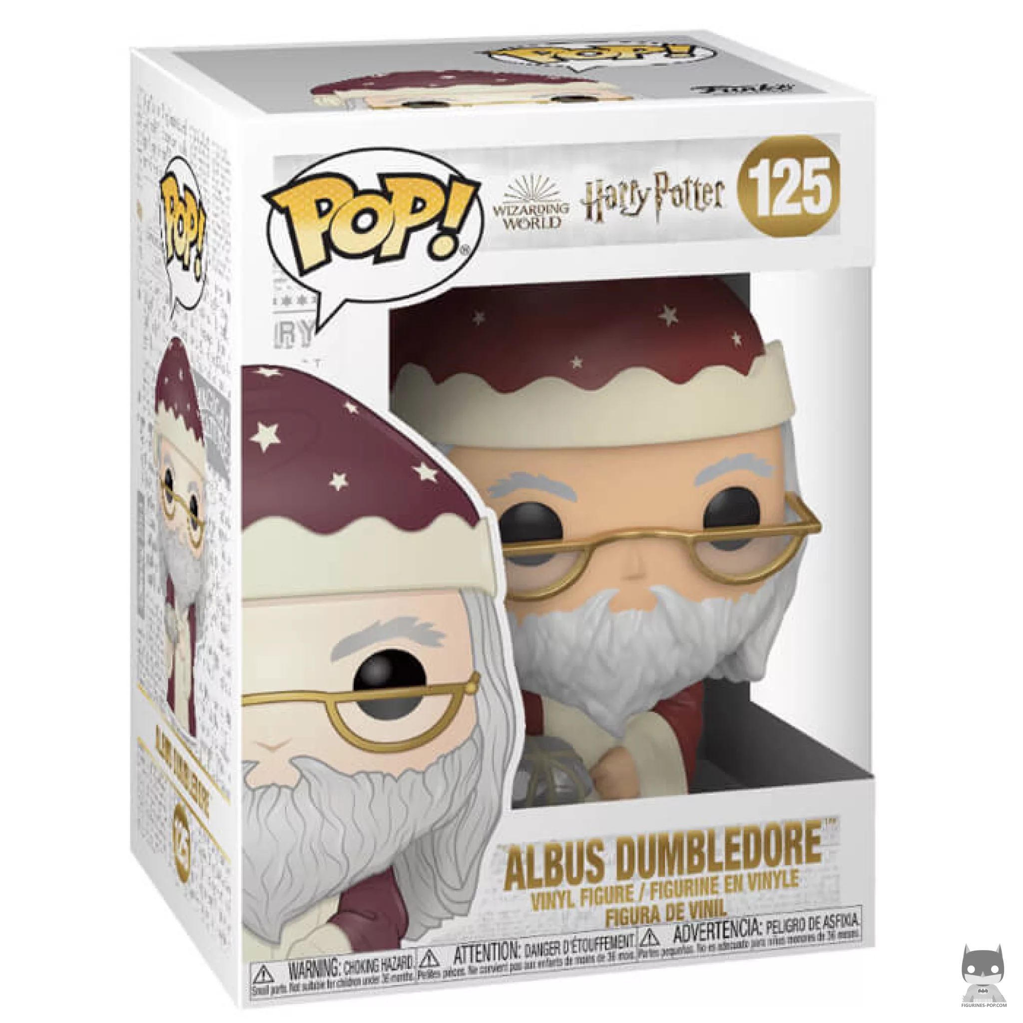 Albus Dumbledore (Holiday) Funko Pop! figure in its box