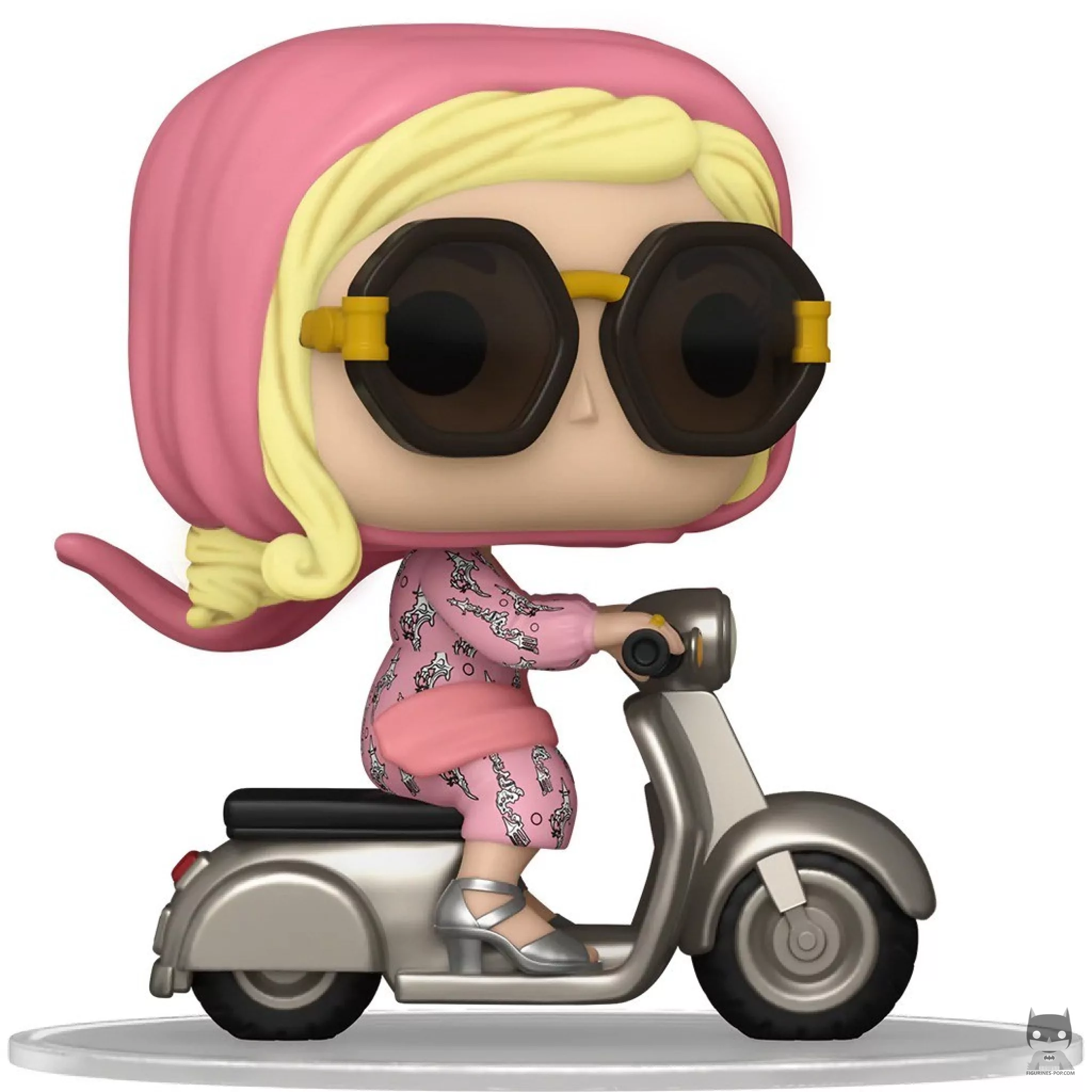 Tanya McQuoid on scooter Funko Pop! figure (The White Lotus)