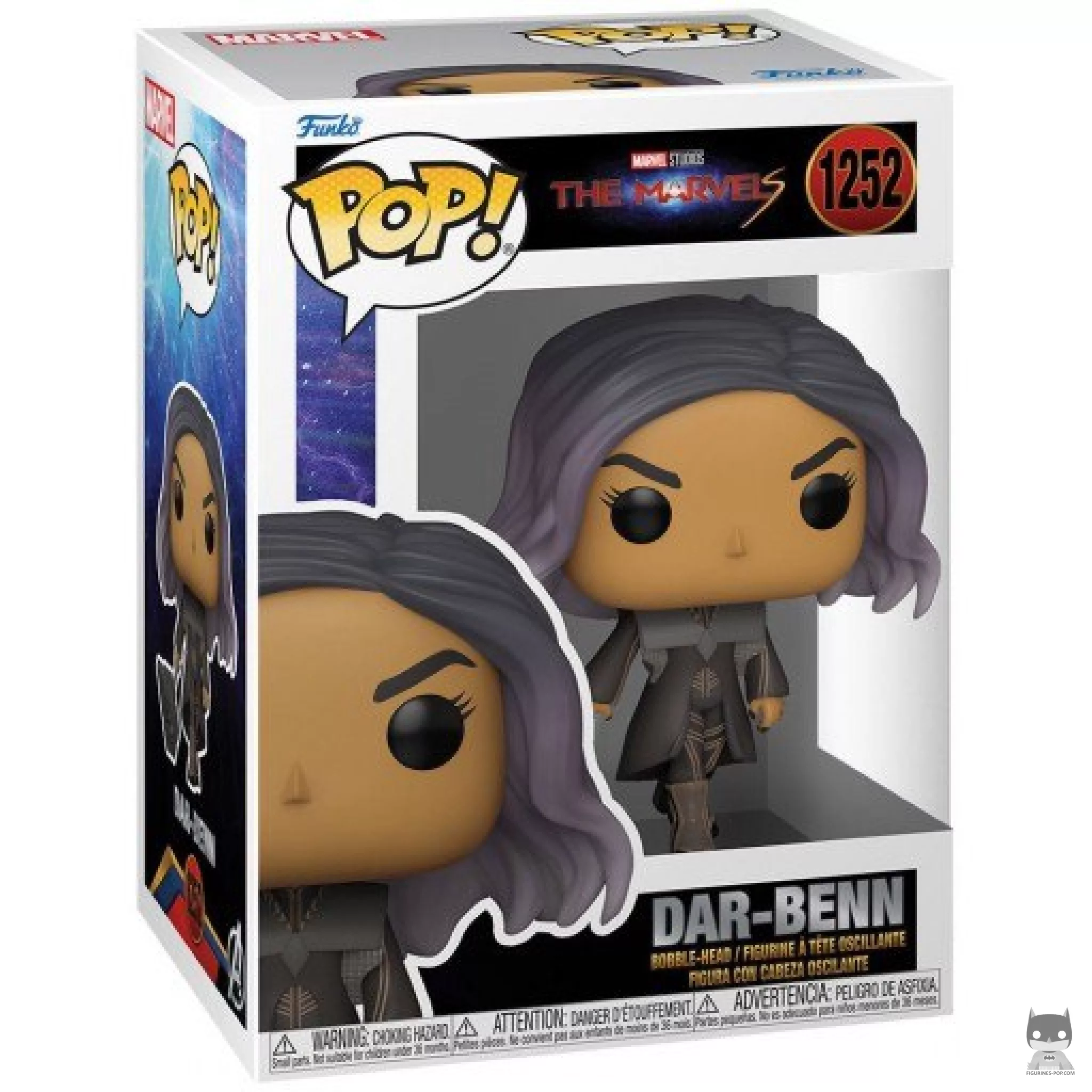 Dar-Benn Funko Pop! figure in its box