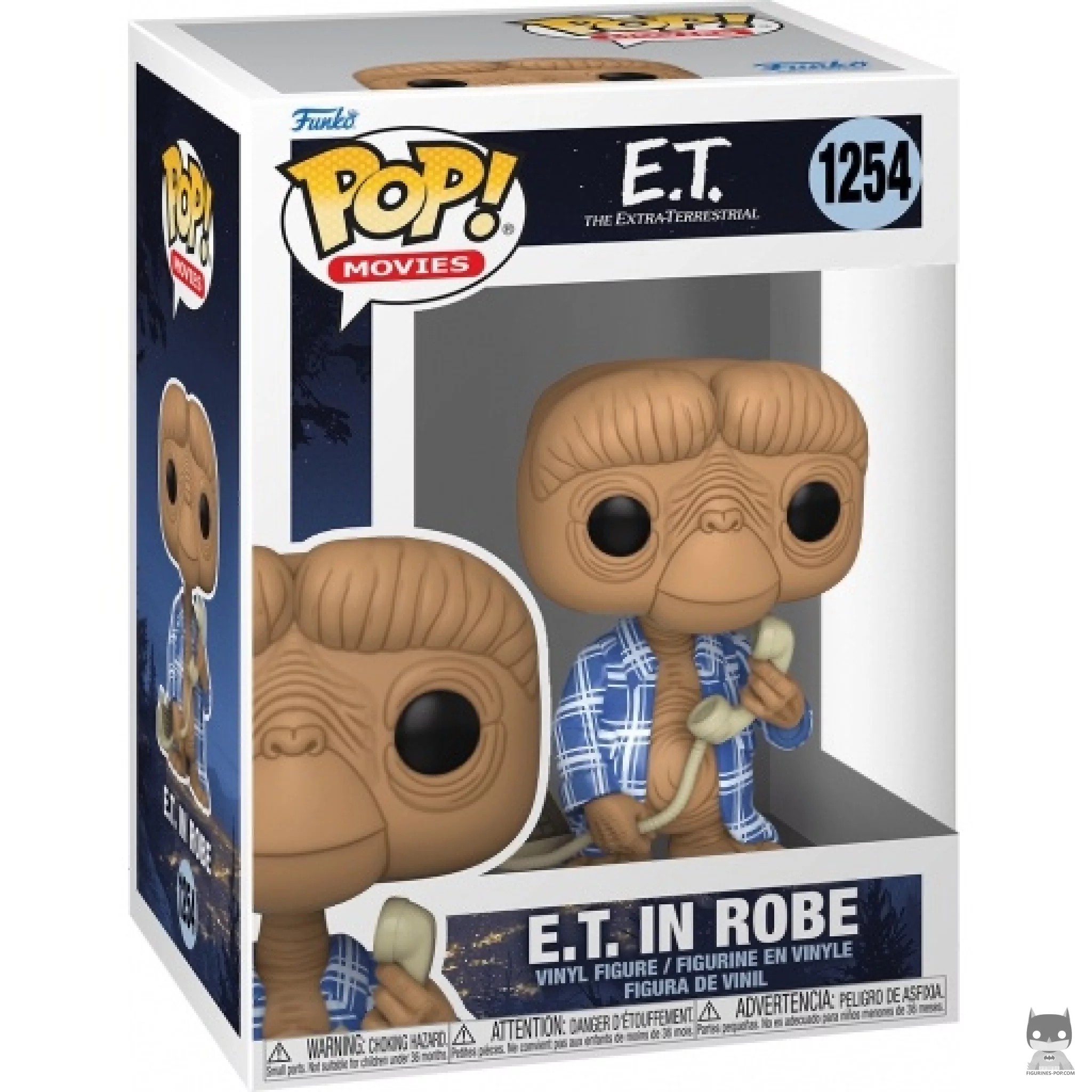 E.T. in Robe Funko Pop! figure in its box
