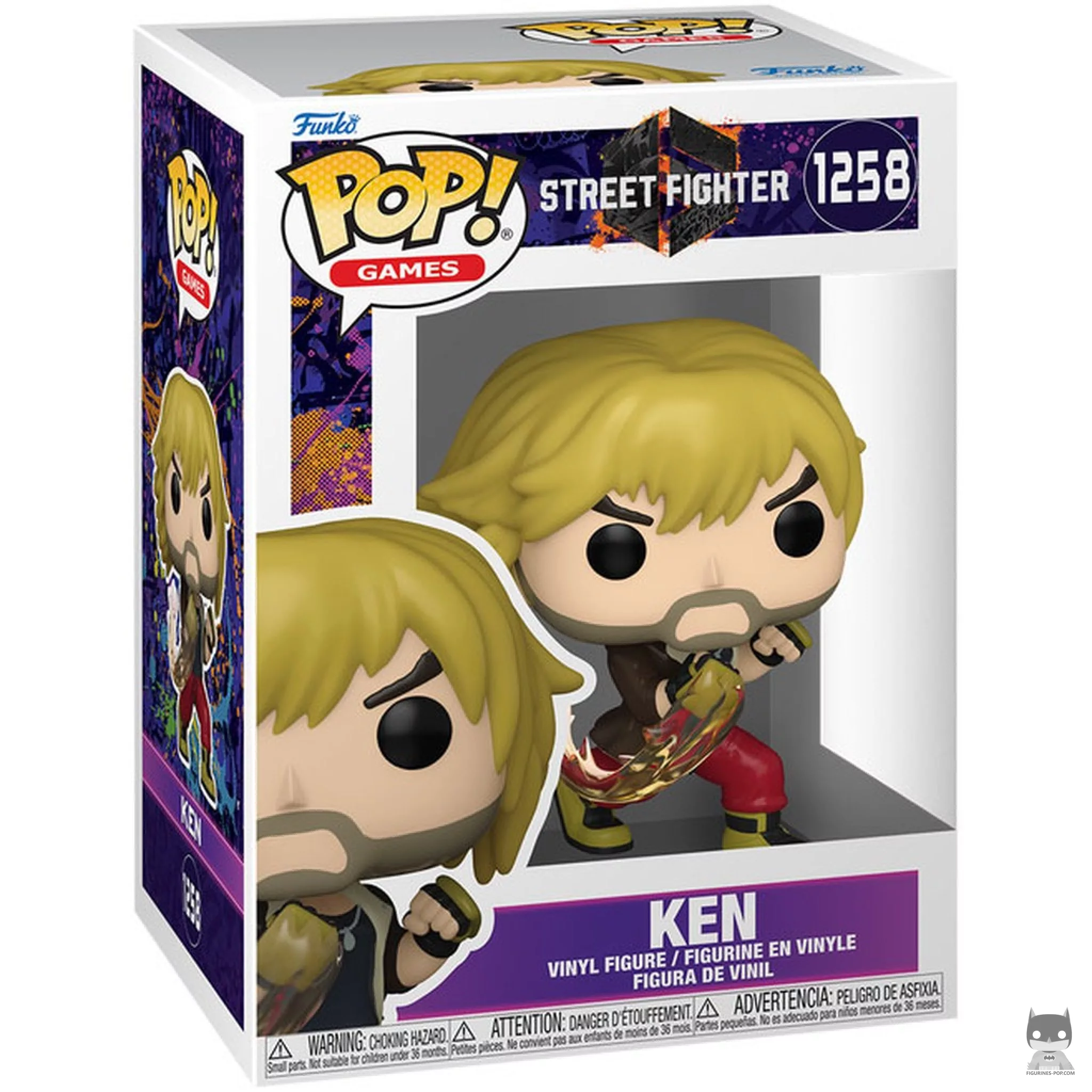 Ken Funko Pop! figure in its box