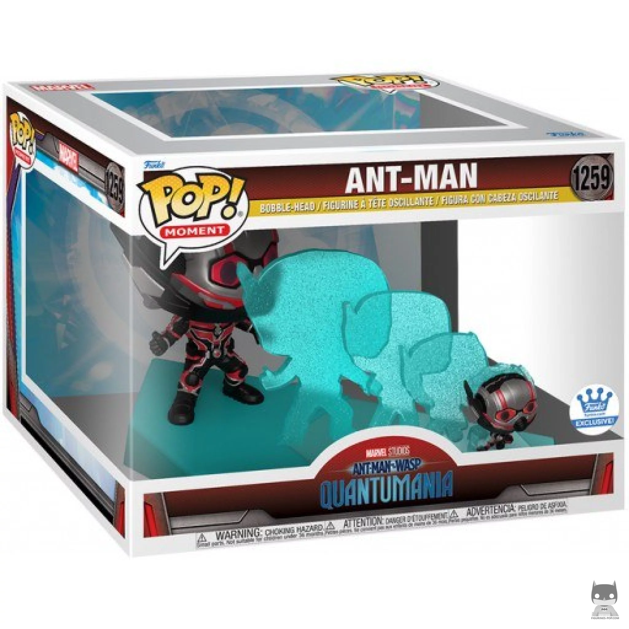 Ant-Man Transformation Funko Pop! figure in its box