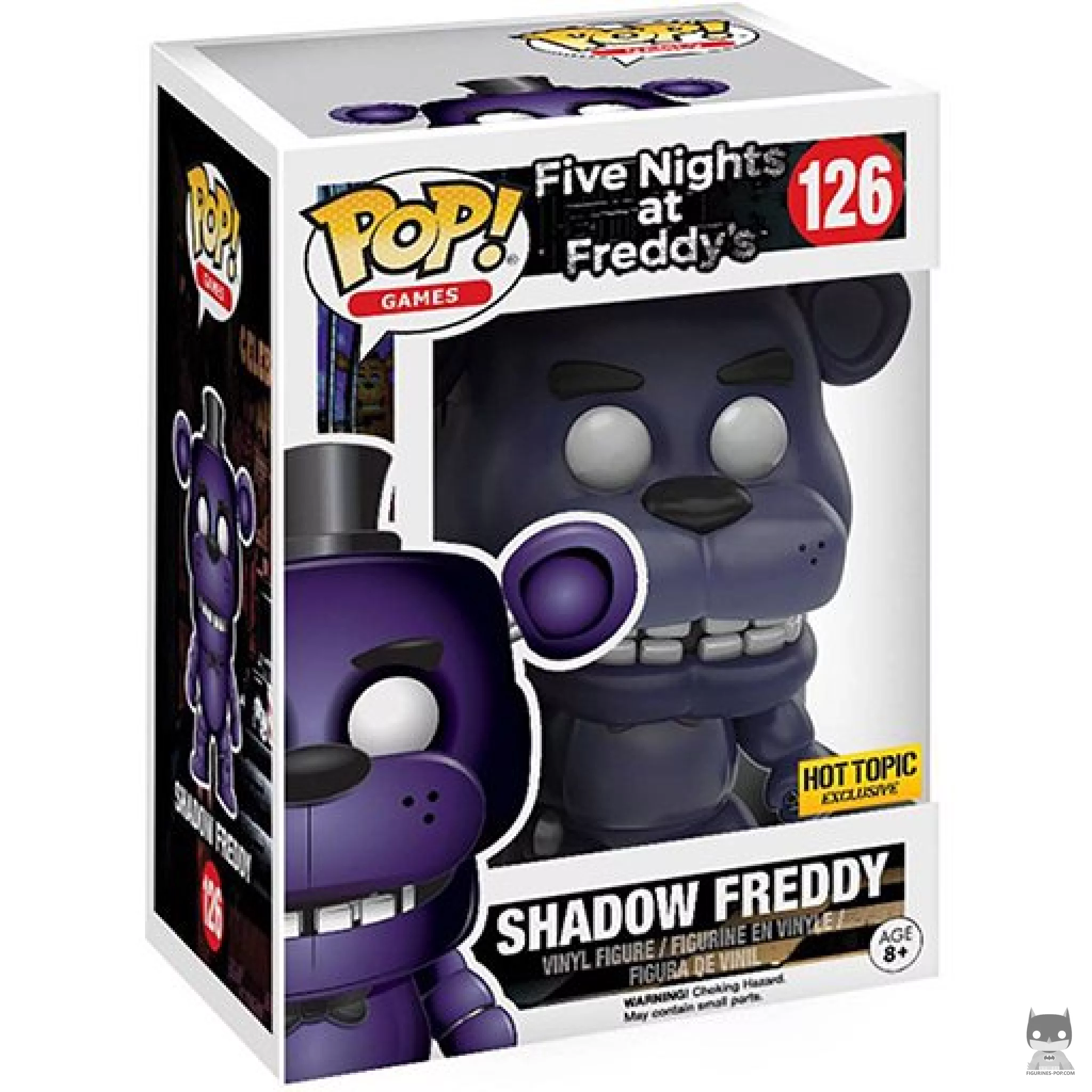 Freddy Fazbear (Shadow) Funko Pop! figure in its box