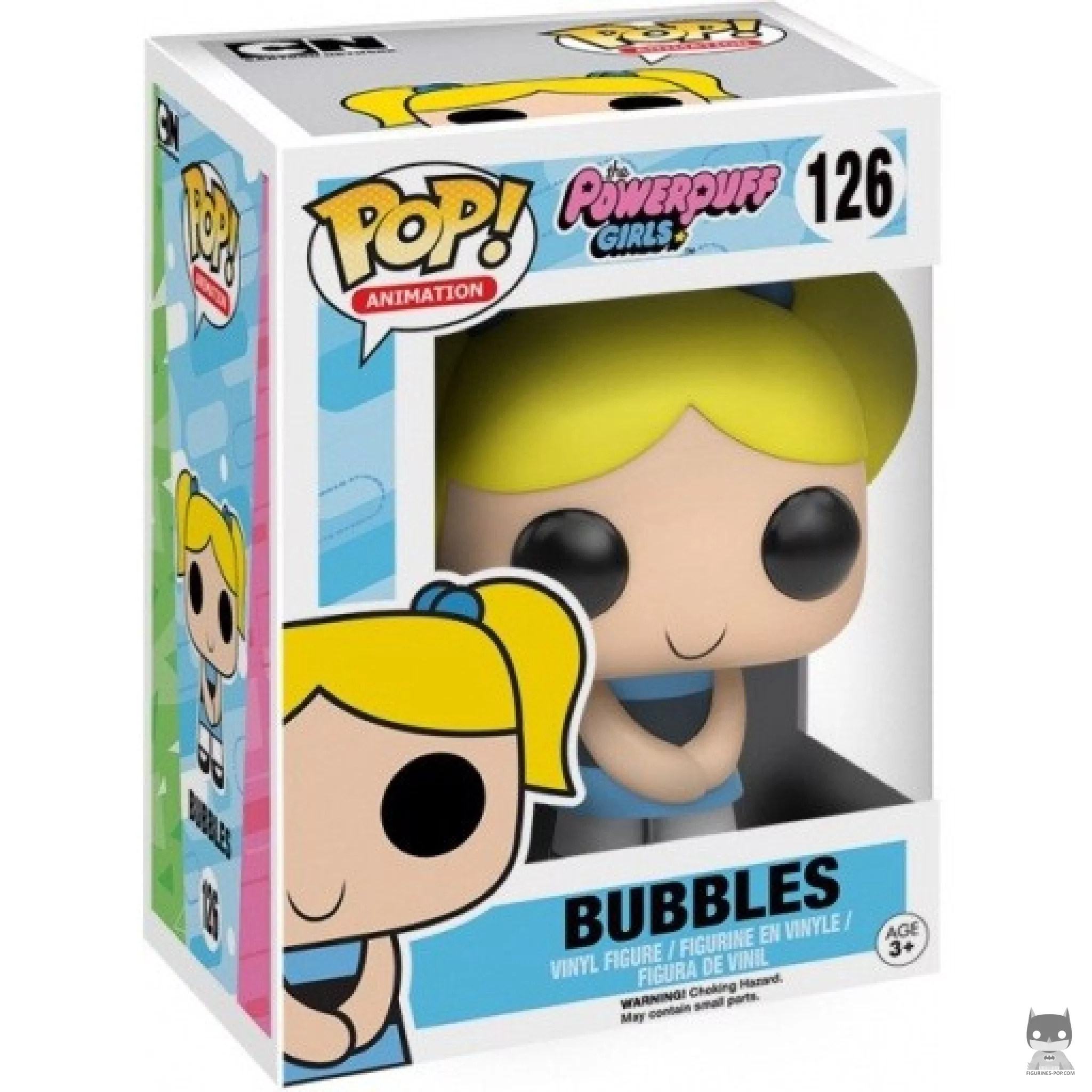 Bubbles Funko Pop! figure in its box