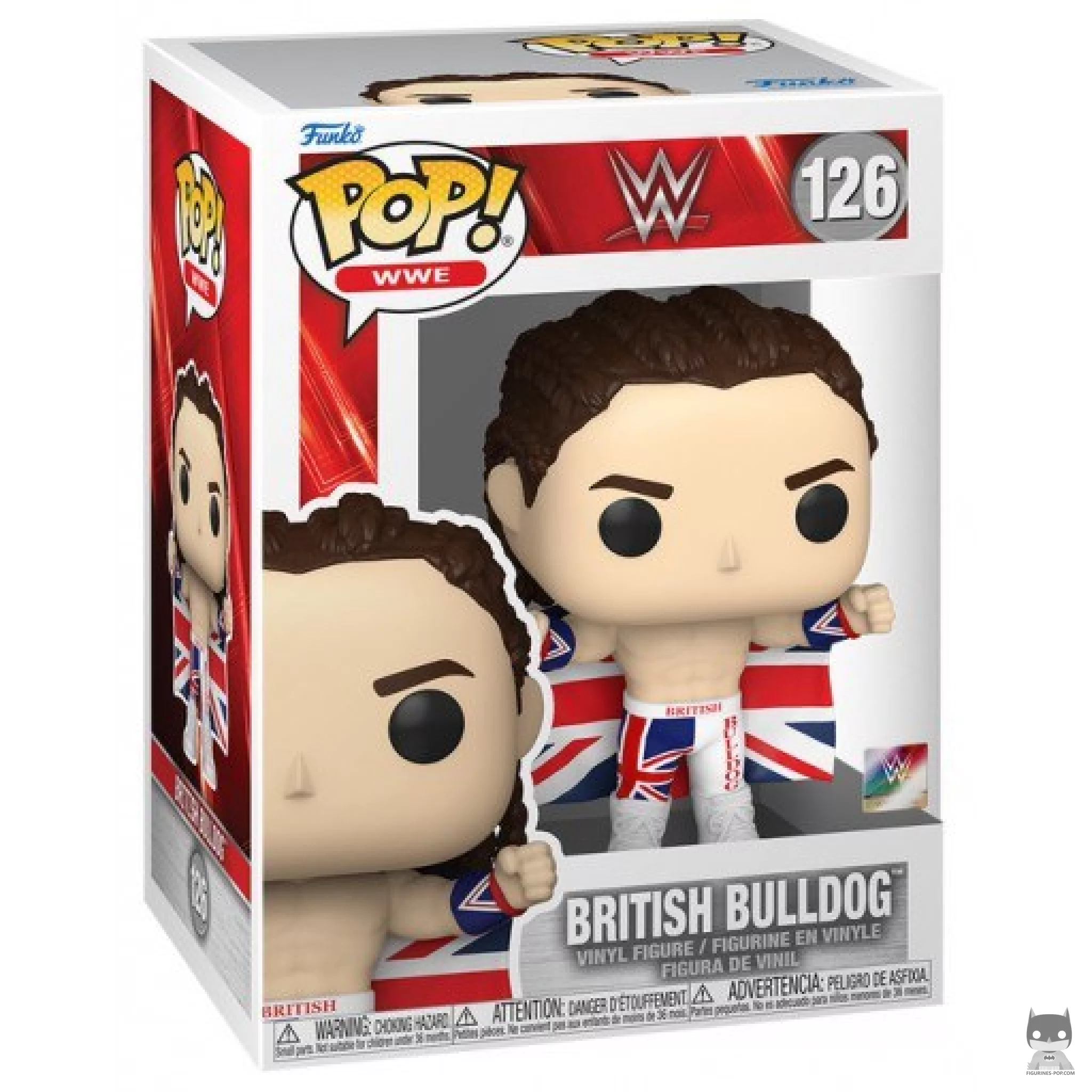 British Bulldog Funko Pop! figure in its box