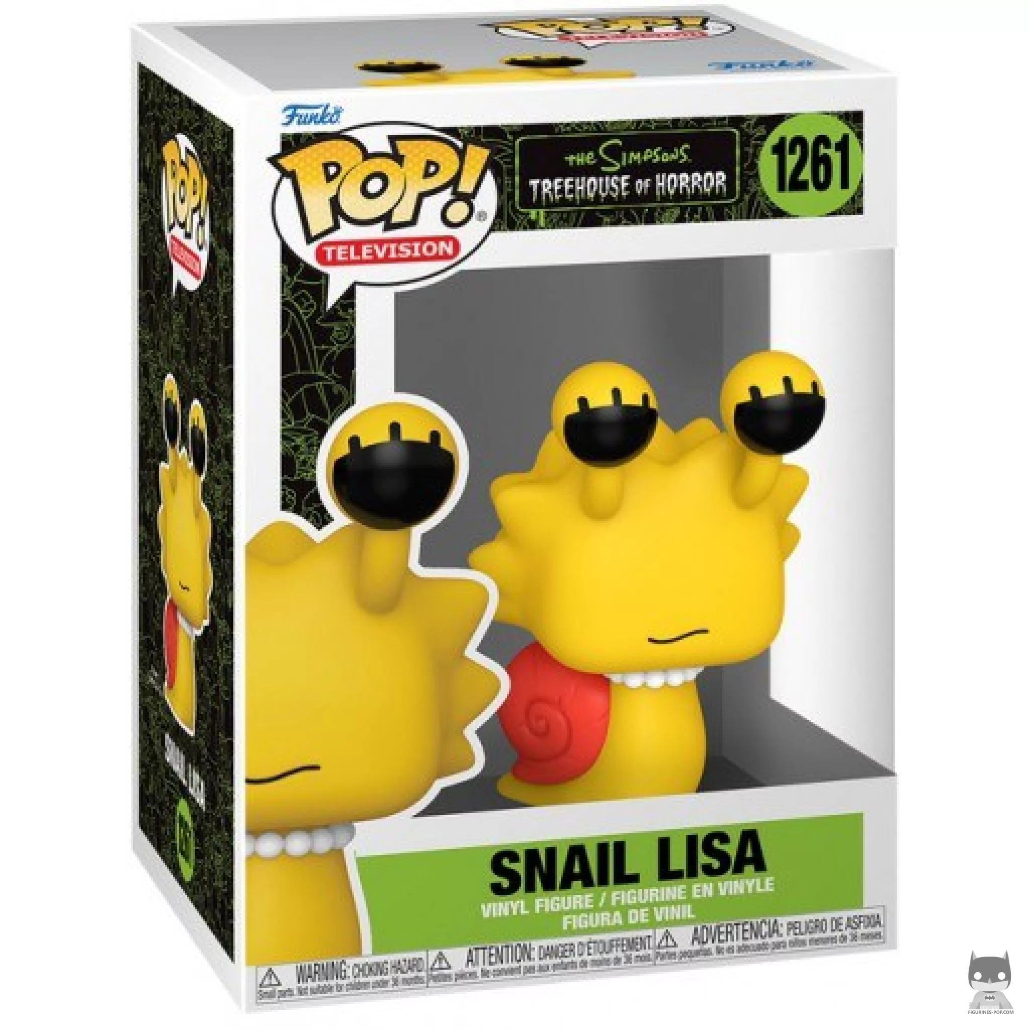 Snail Lisa Funko Pop! figure in its box