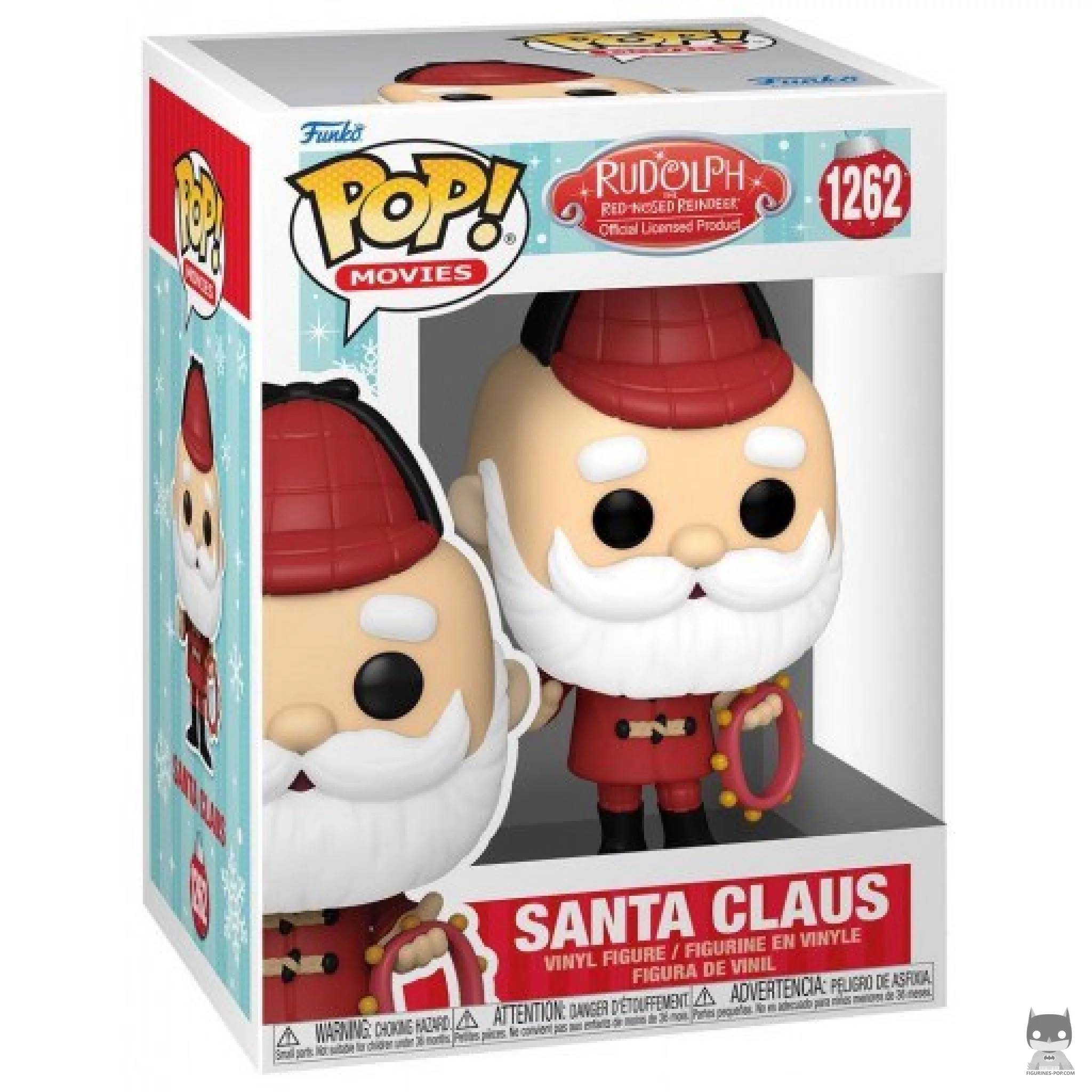 Santa Claus Funko Pop! figure in its box