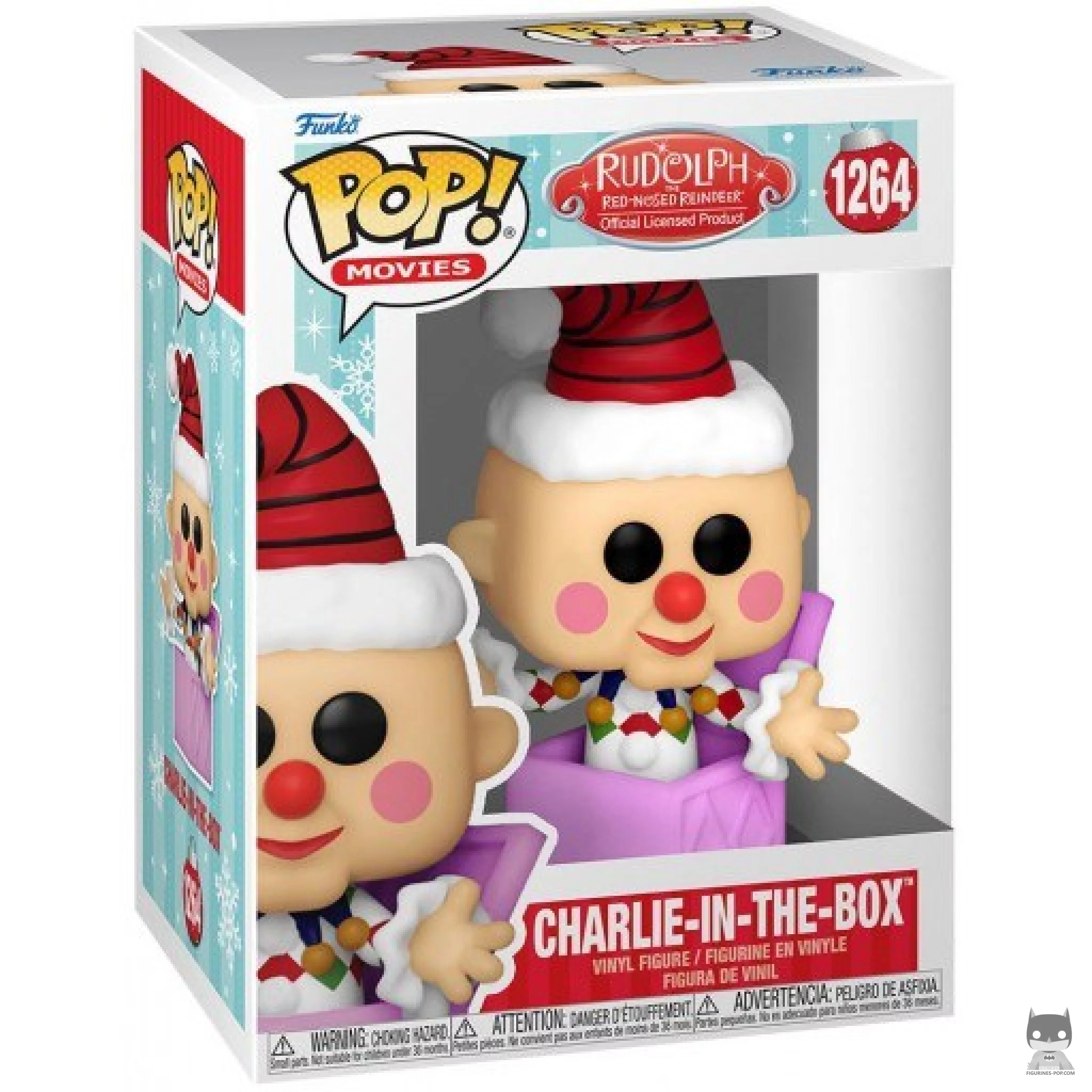 Charlie in the Box Funko Pop! figure in its box