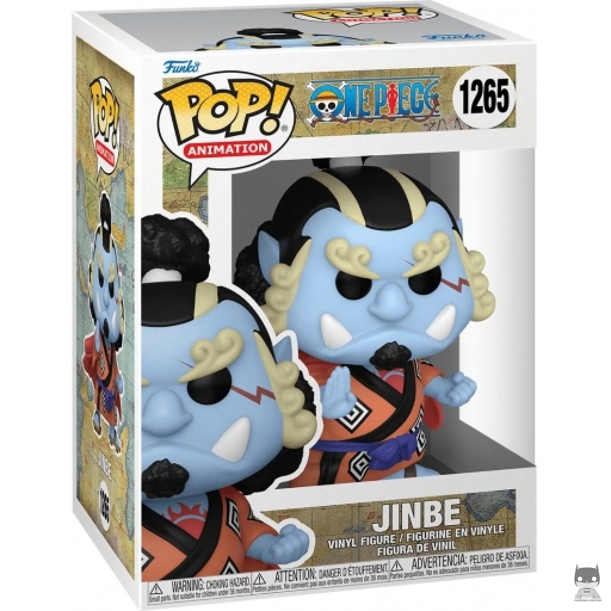 Jinbe Funko Pop! figure in its box