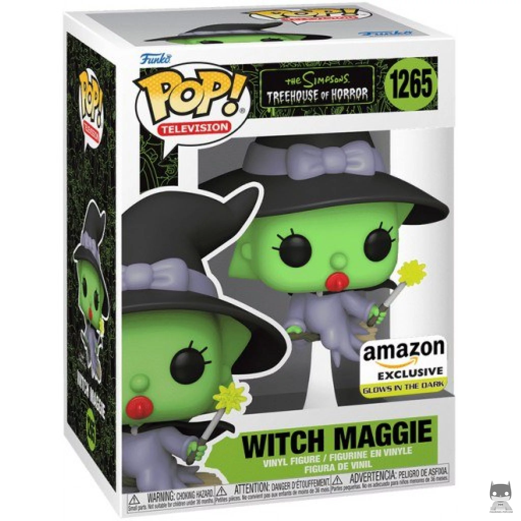 Witch Maggie (Glow in the Dark) Funko Pop! figure in its box