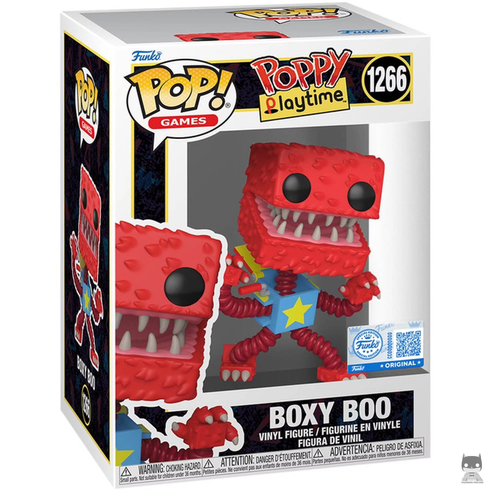 Boxy Boo Funko Pop! figure in its box