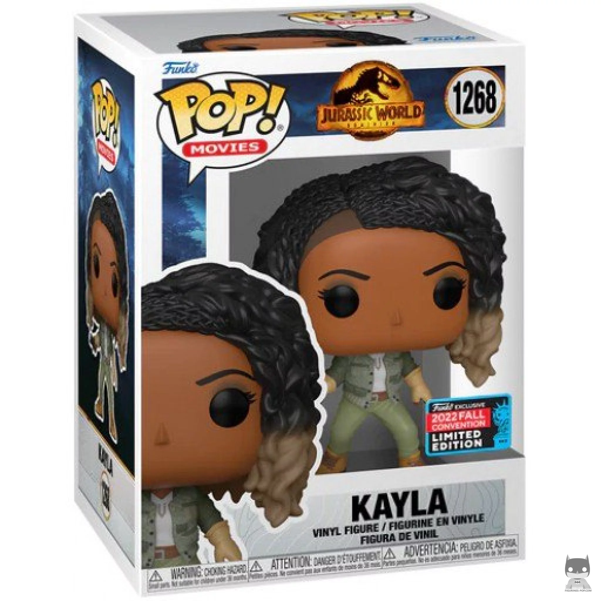 Kayla Funko Pop! figure in its box