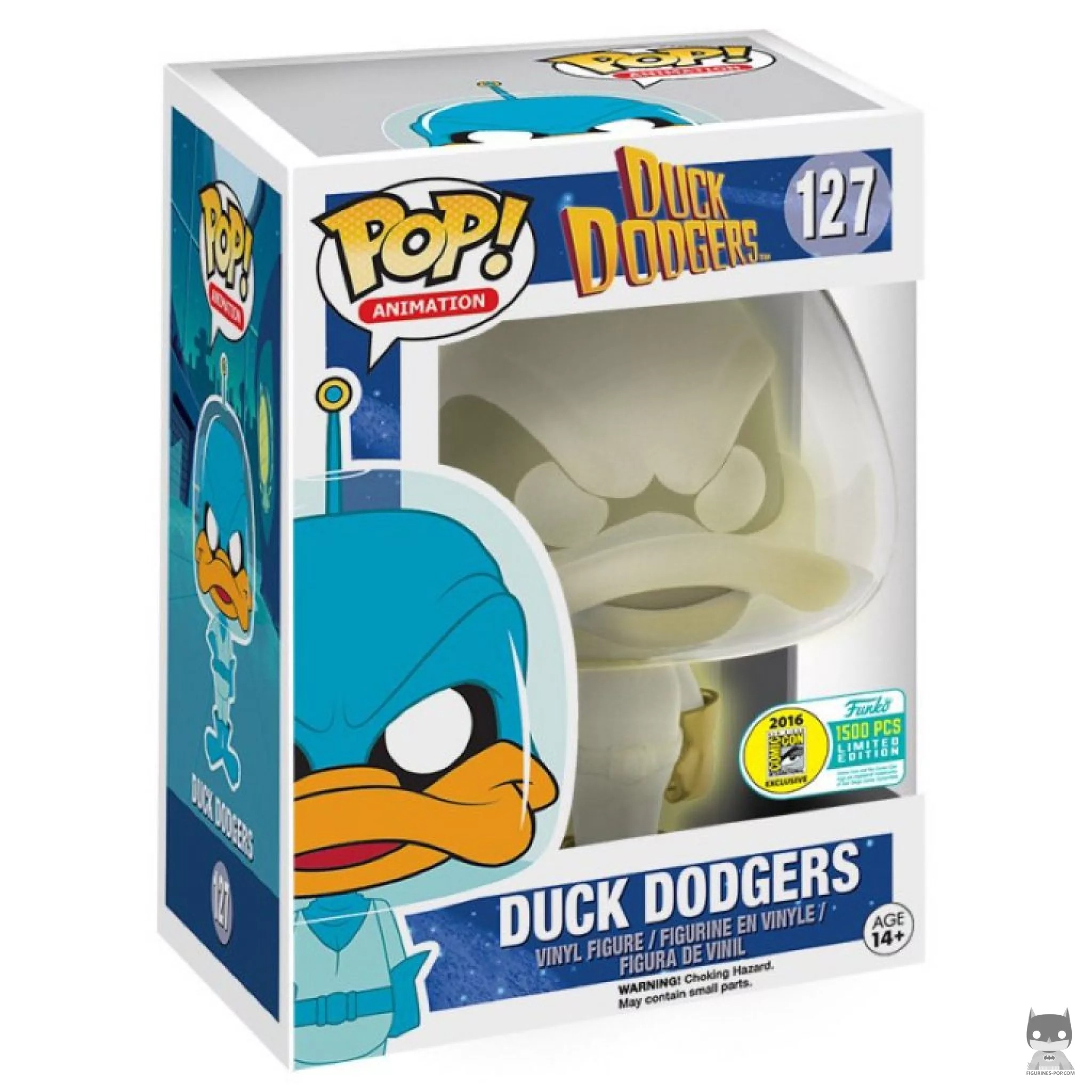 Duck Dodgers (White) Funko Pop! figure in its box