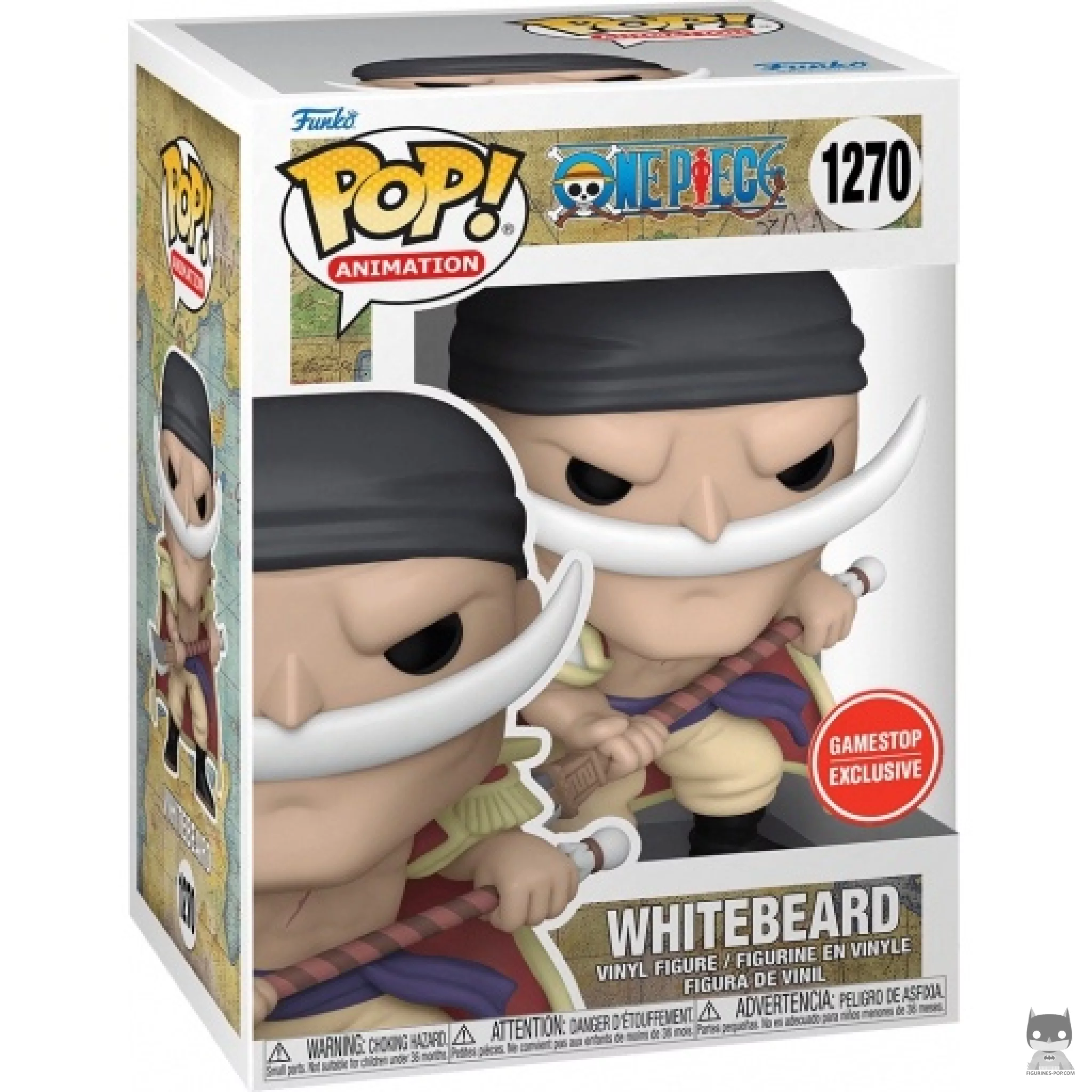 Whitebeard Funko Pop! figure in its box