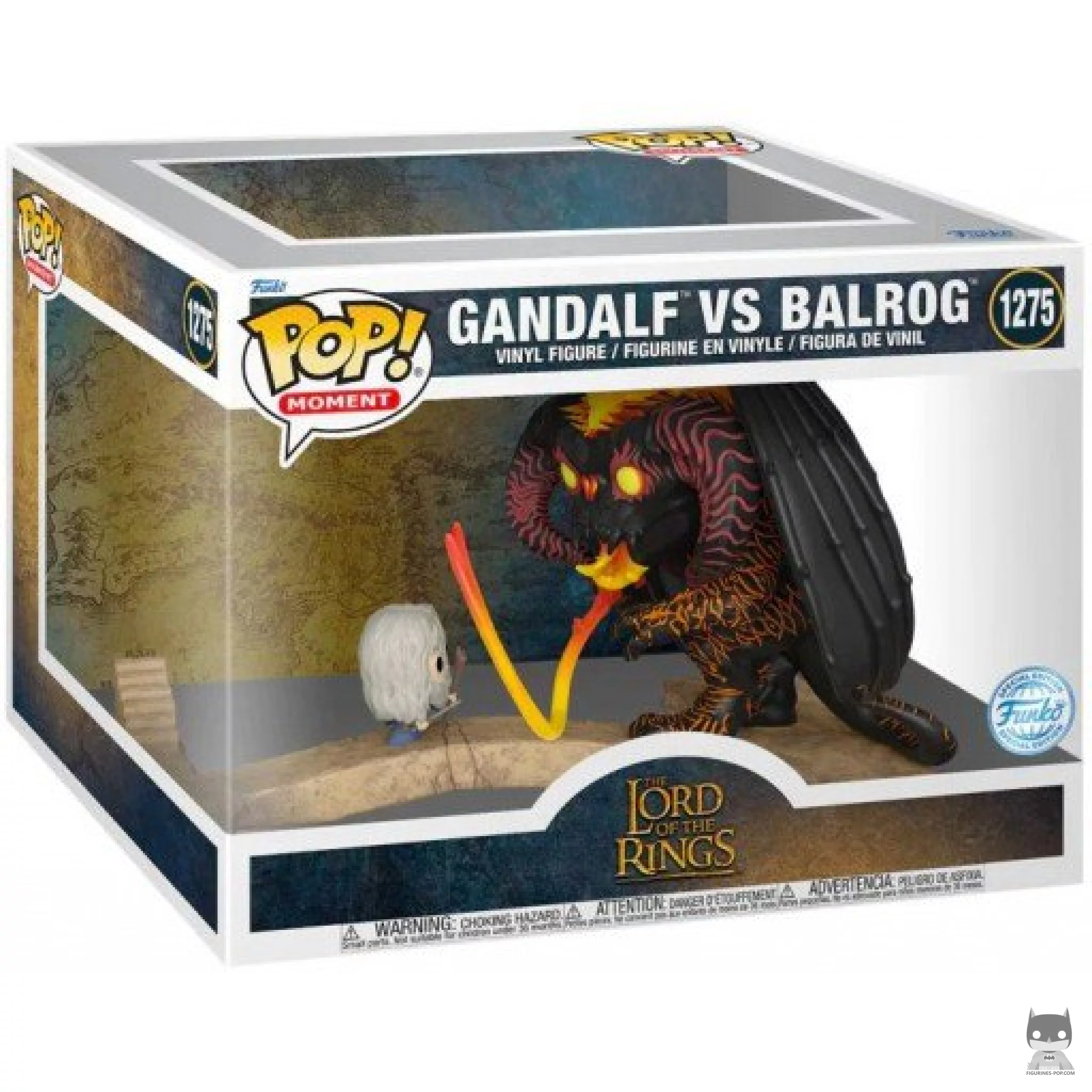 Gandalf vs Balrog Funko Pop! figure in its box