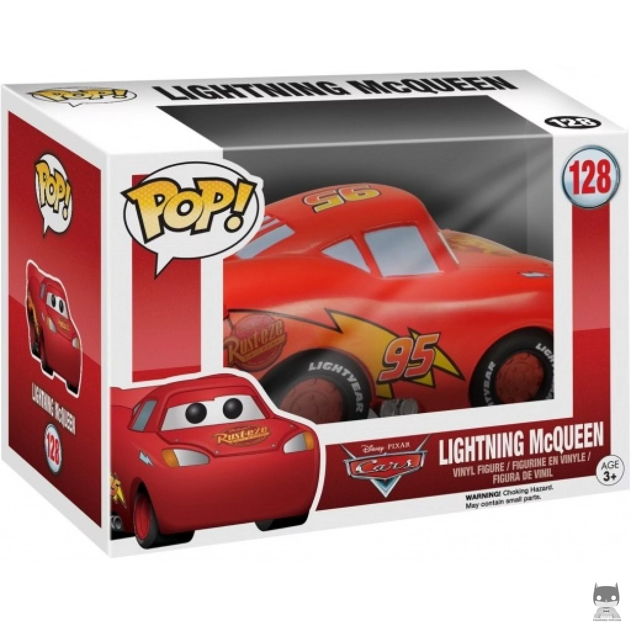 Lightning McQueen Funko Pop! figure in its box