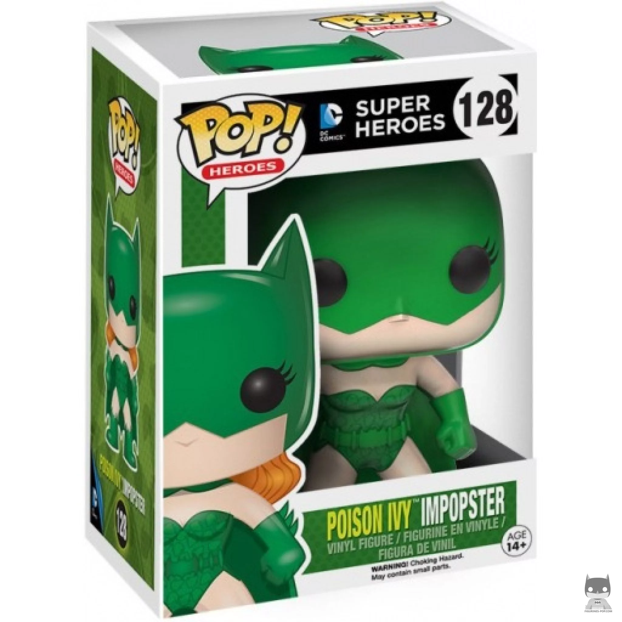 Batgirl as Poison Ivy Funko Pop! figure in its box