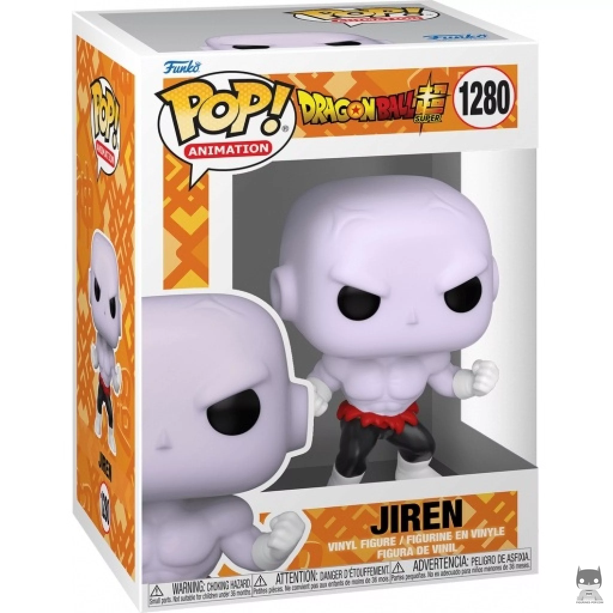 Jiren Funko Pop! figure in its box