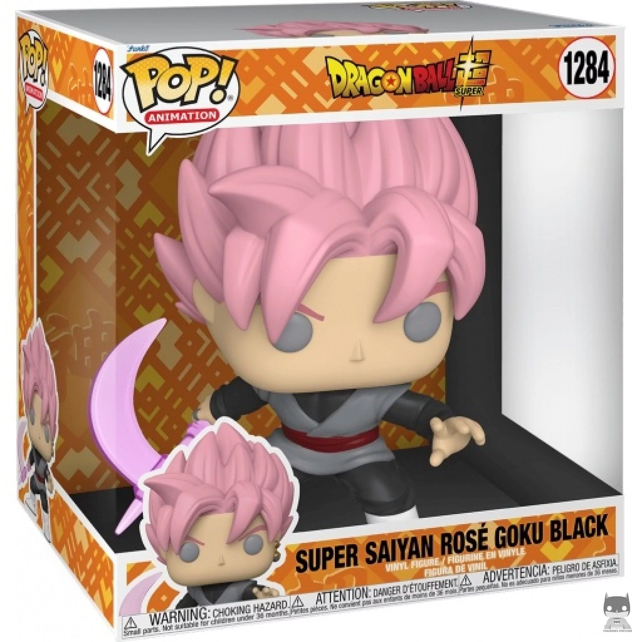 Super Saiyan Rosé Goku Black (Supersized) Funko Pop! figure in its box