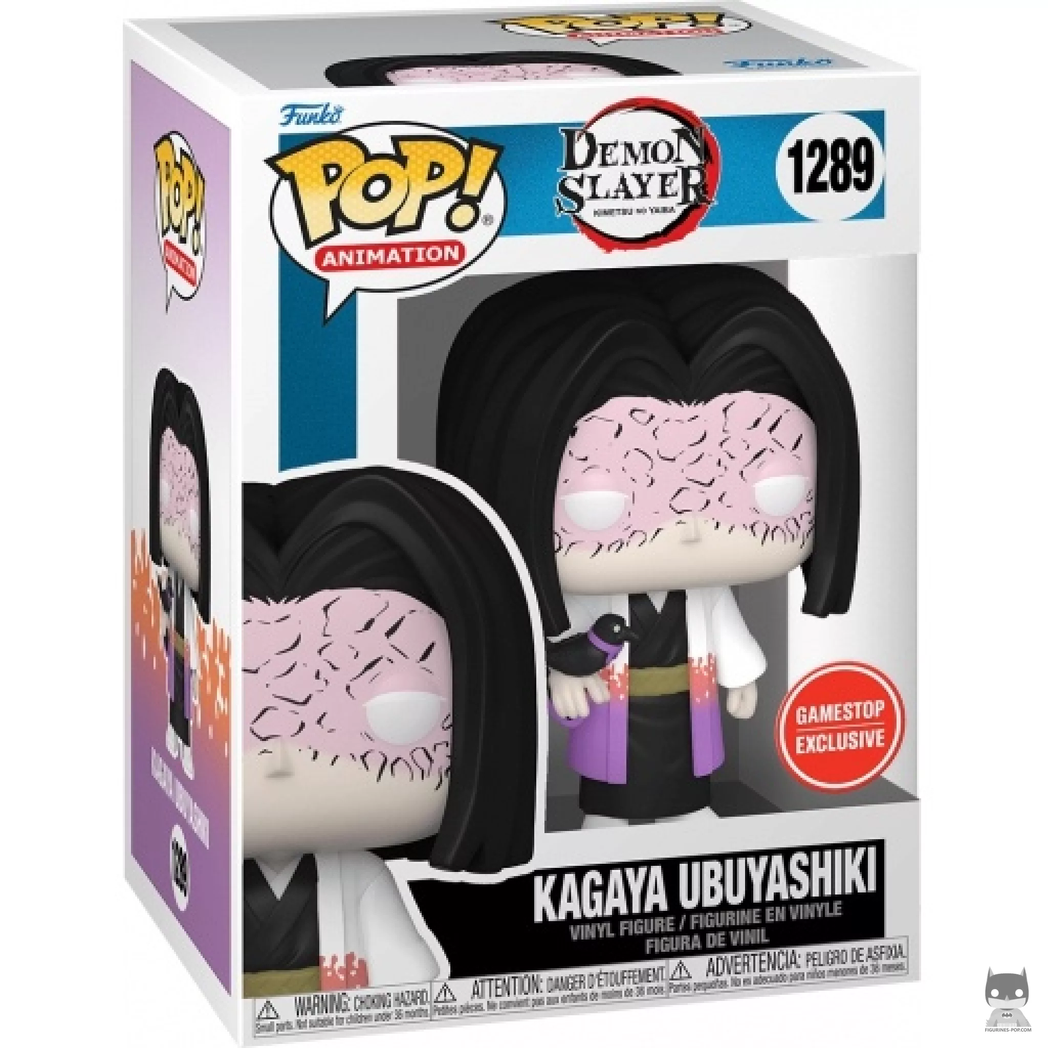 Kagaya Ubuyashiki Funko Pop! figure in its box