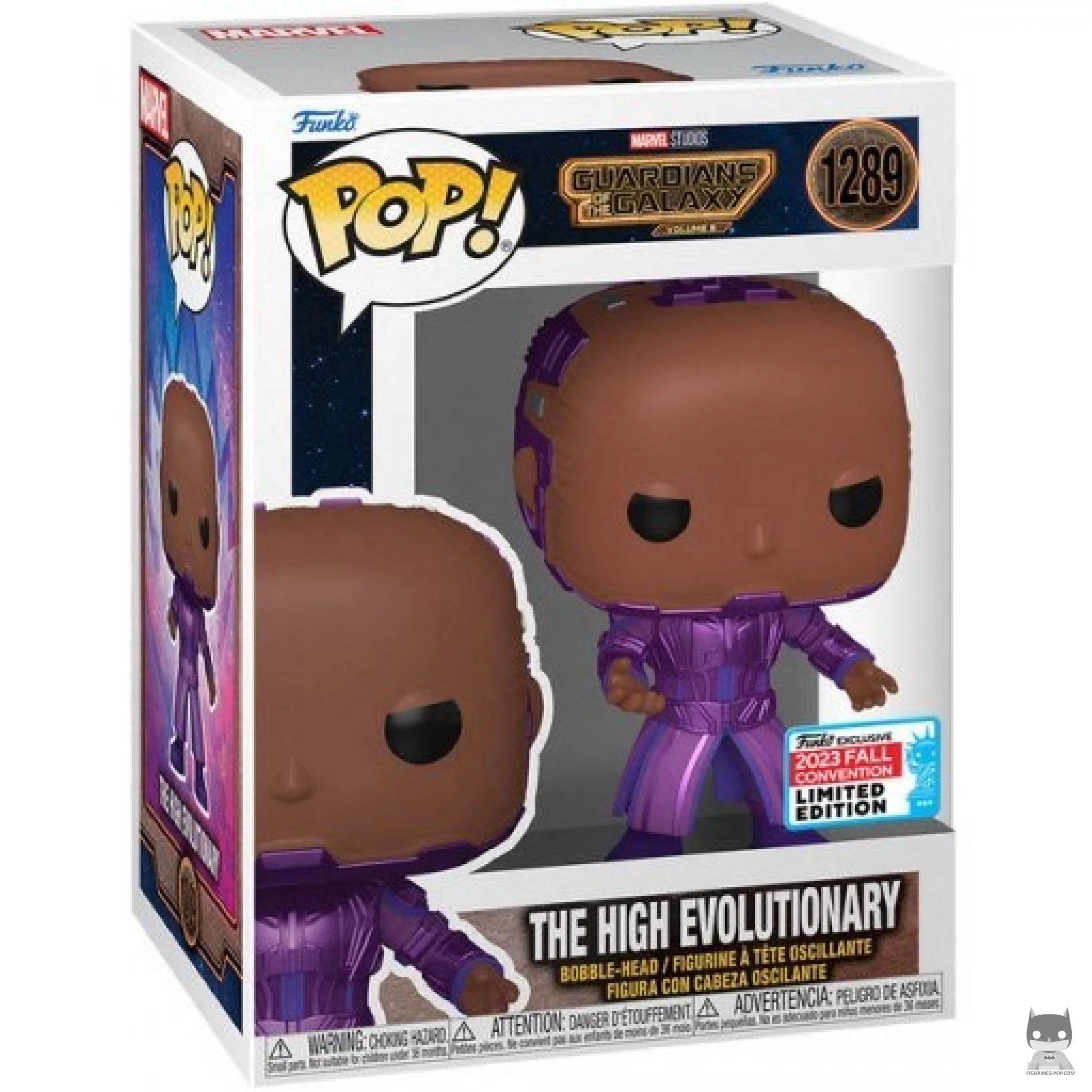 The High Evolutionary Funko Pop! figure in its box