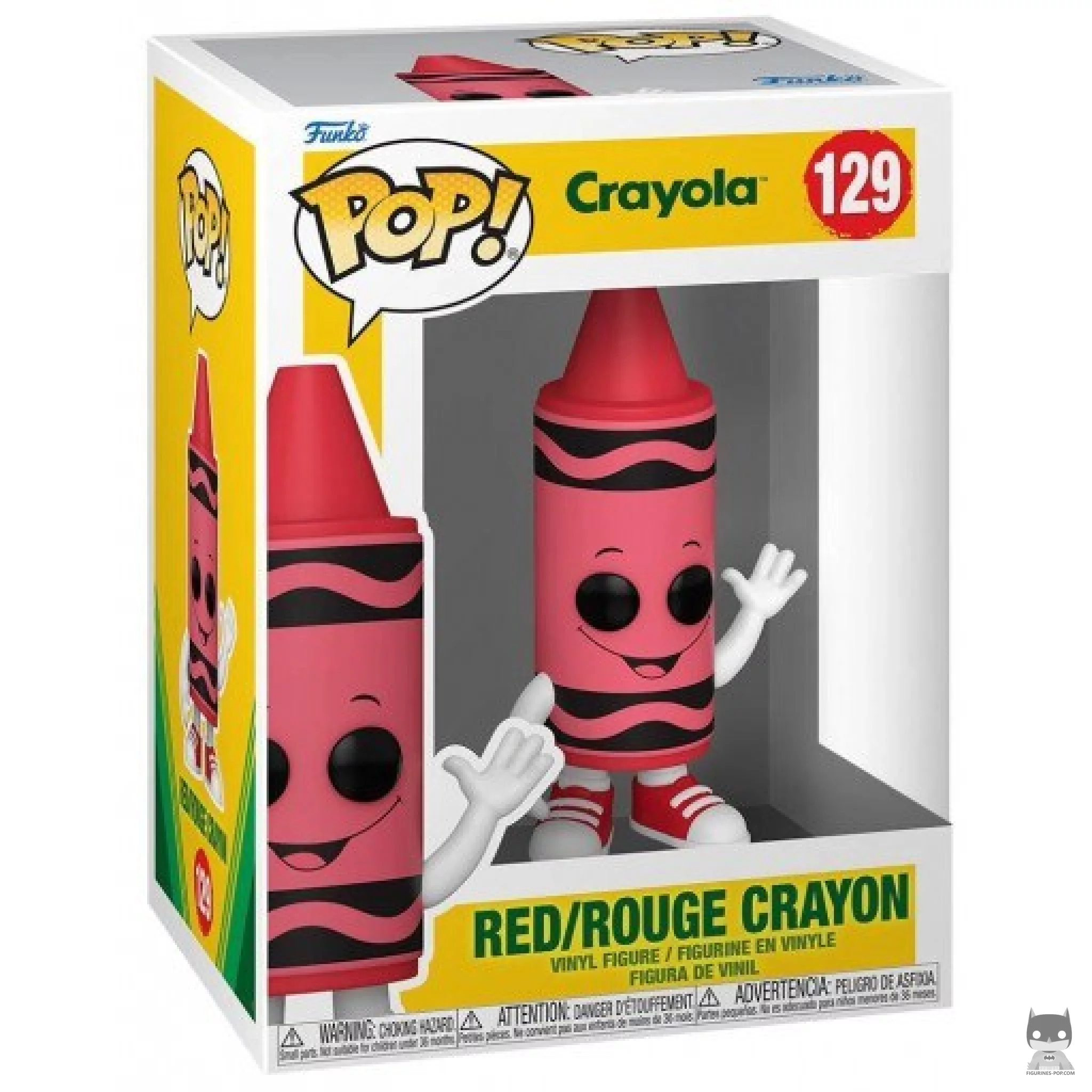 Red Crayon Funko Pop! figure in its box
