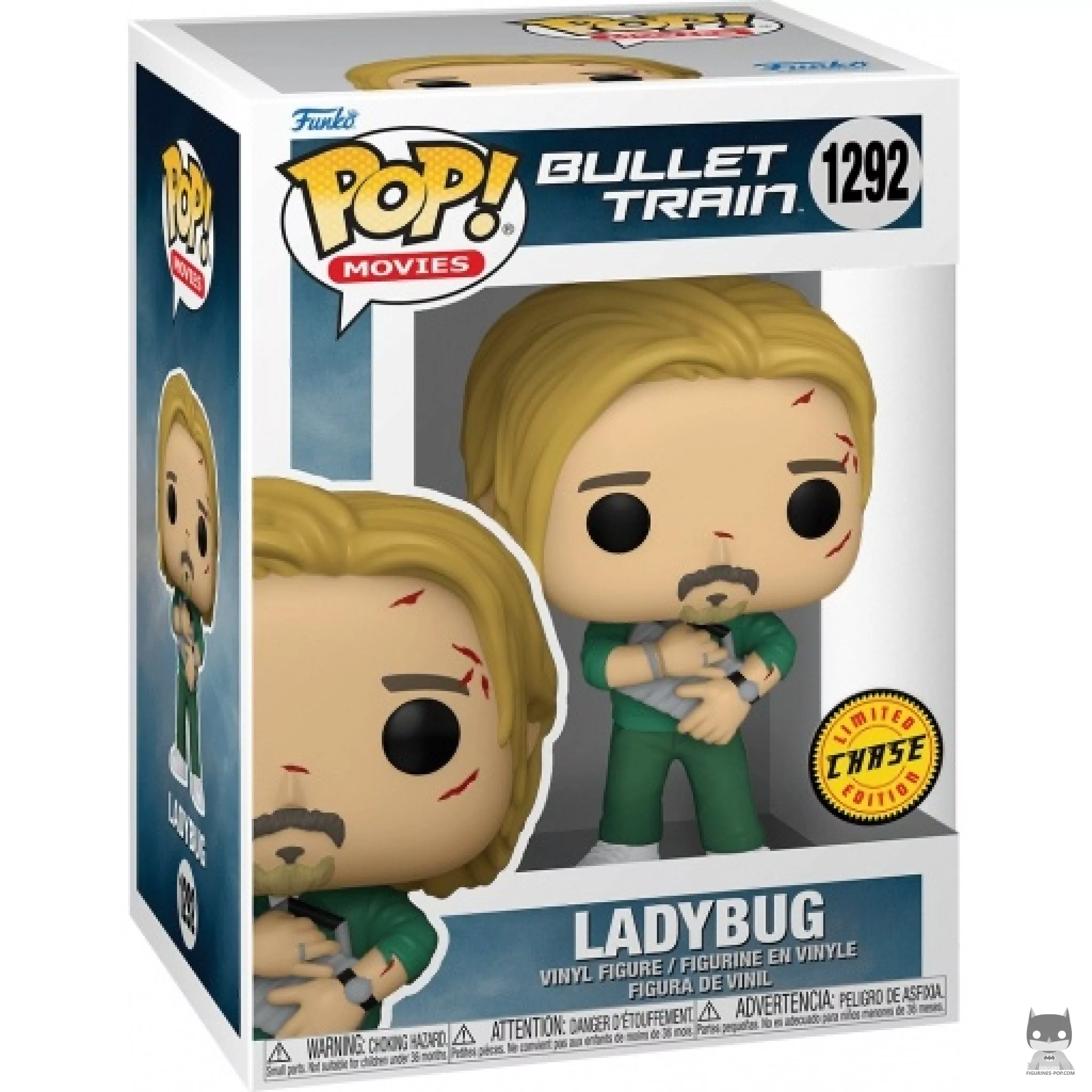 Ladybug (Chase) Funko Pop! figure in its box