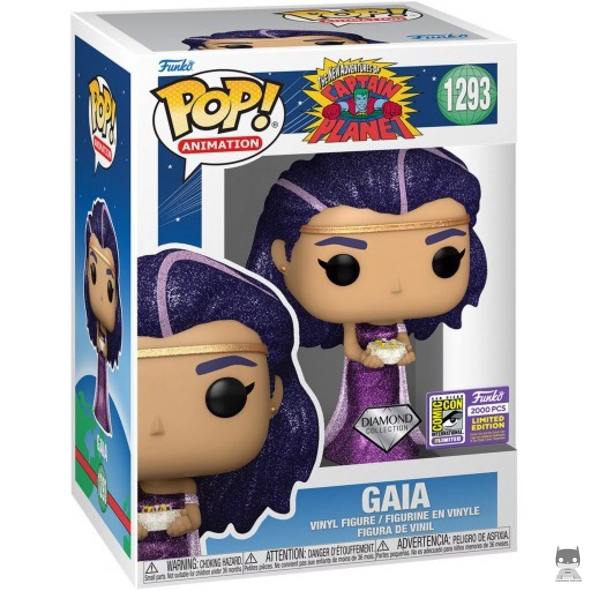 Gaïa (Diamond Glitter) Funko Pop! figure in its box